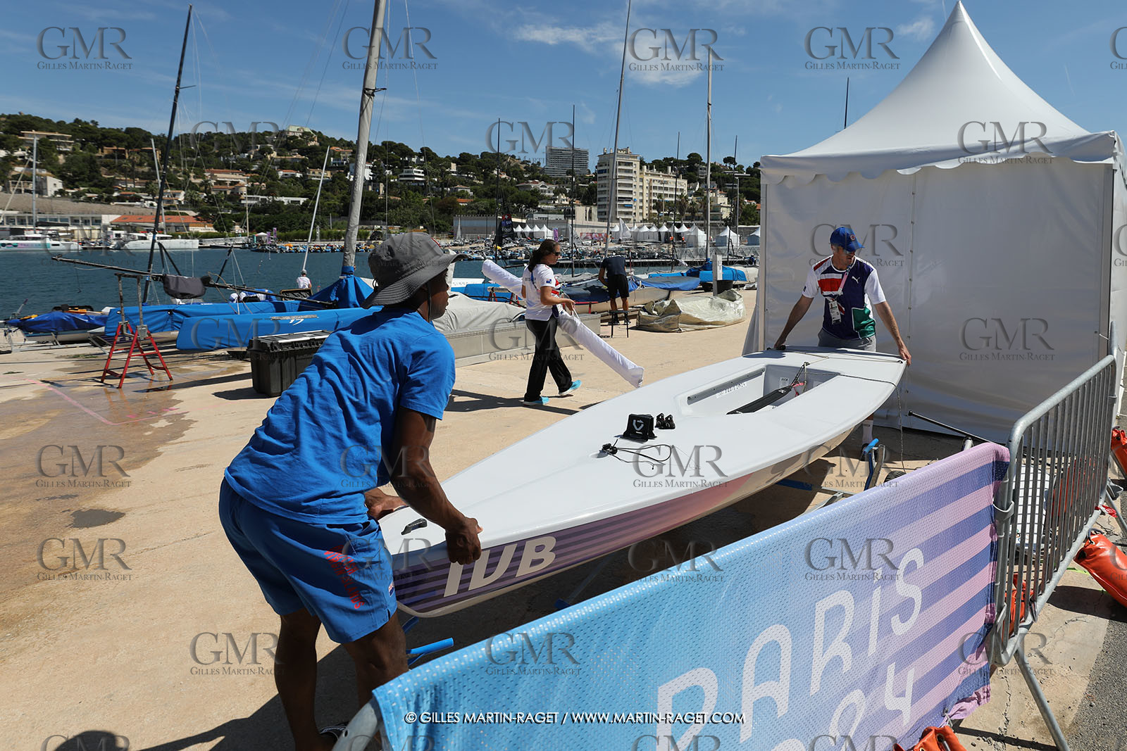 24 07 2024, Marseille (FRA), Paris 2024 Olympic Games, Sailing, Free trainings