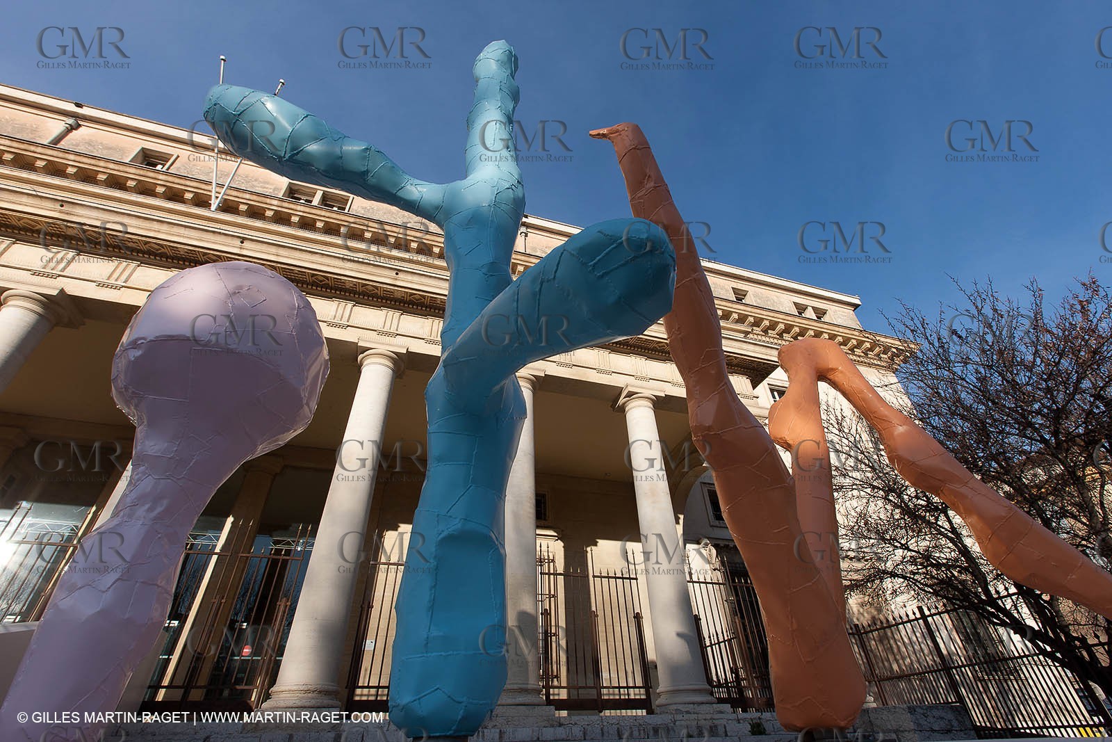 12 01 2013 - Aix en Provence (FRA,13) - Marseille Provence 2013,European  Capitale of Culture, L'Art à l'endroit (art in the place), Franz West piece