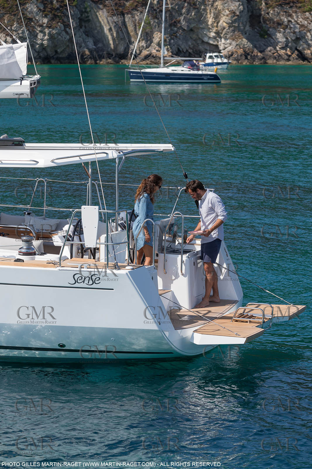 27 08 2016, Camaret-sur-mer (FRA,29), Chantier Bénéteau, Sense 57