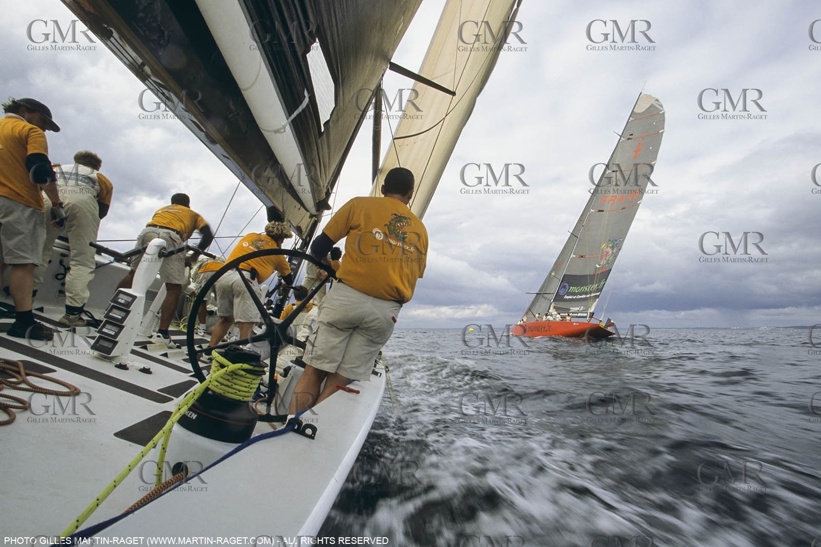 Yacht racing, 30th America's Cup 2000, Auckland (NZL), Le Défi, 6ème Sens