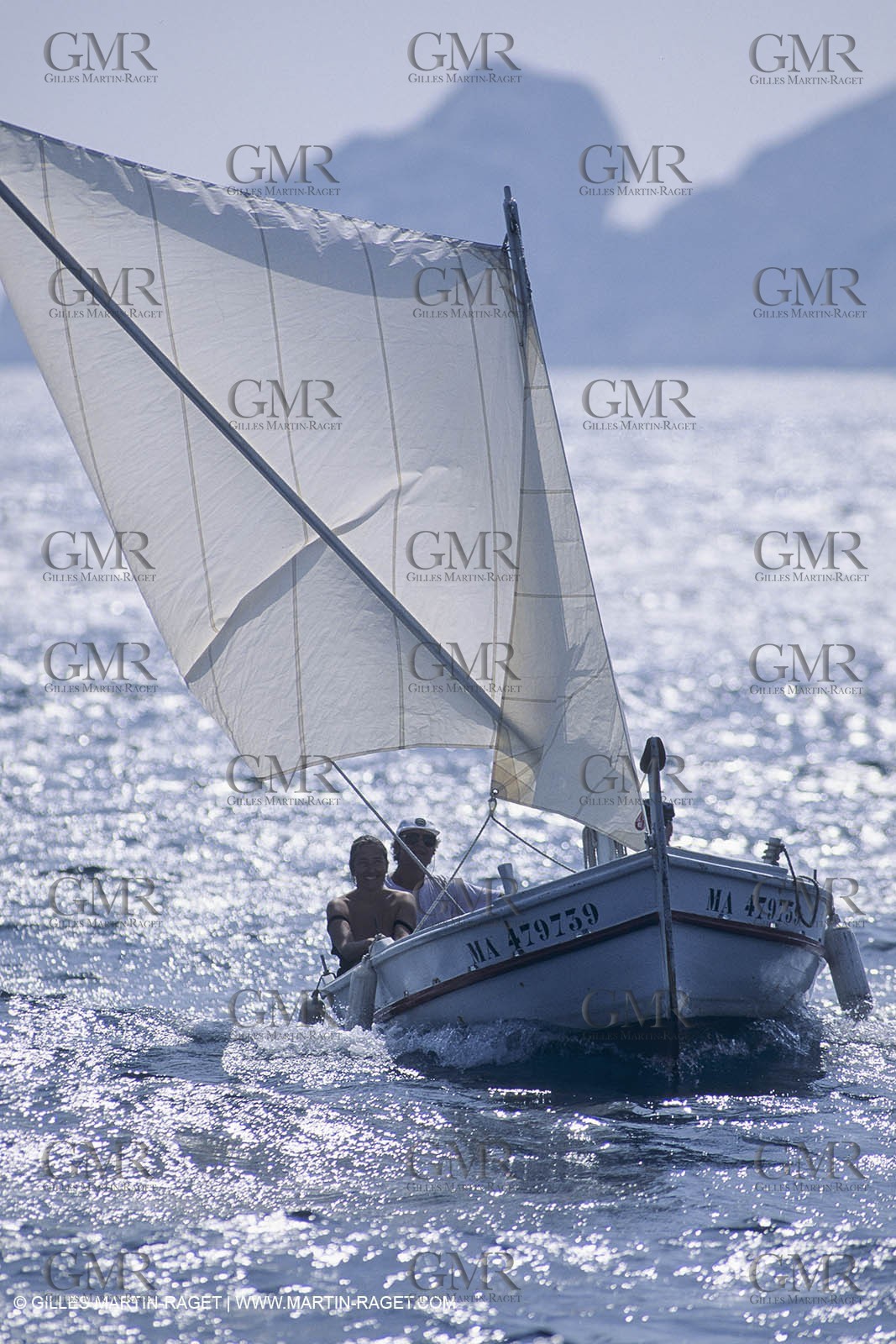 Latin rigs, voiles latines