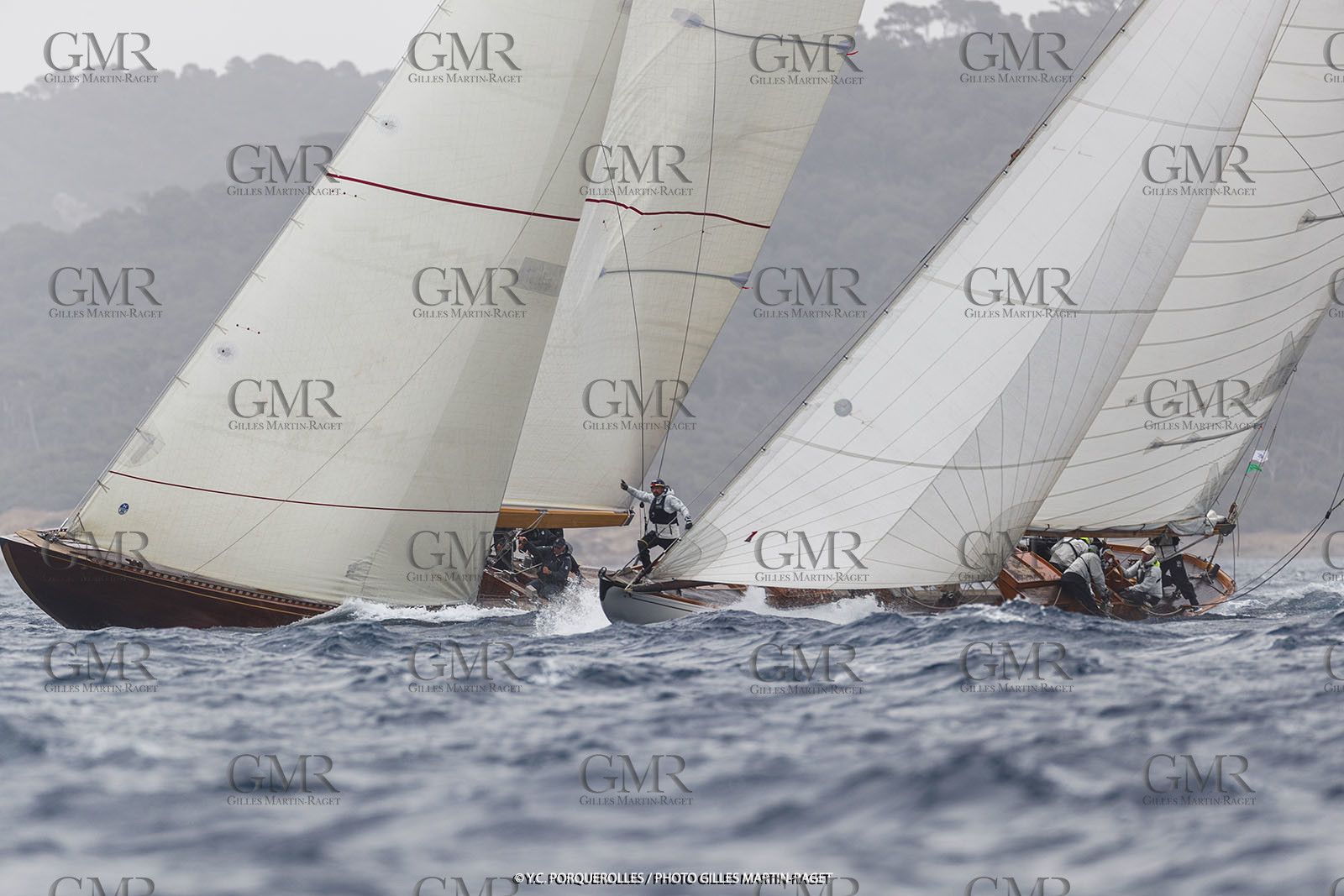 20 06 2024, Porquerolles Island (FRA,83), Chamiopnnat du monde des 12 m JI 2024, Day4