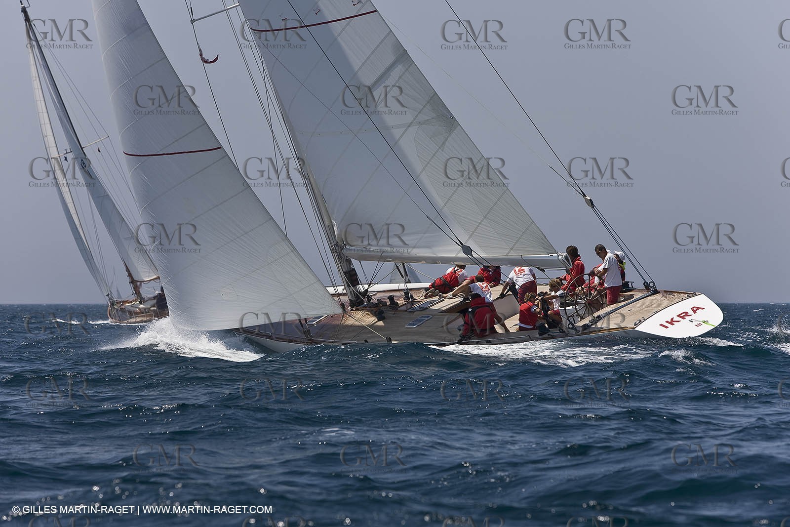 Sailing, Classic yachts, Voiles Vieux Port 2009, Marseille (FRA)