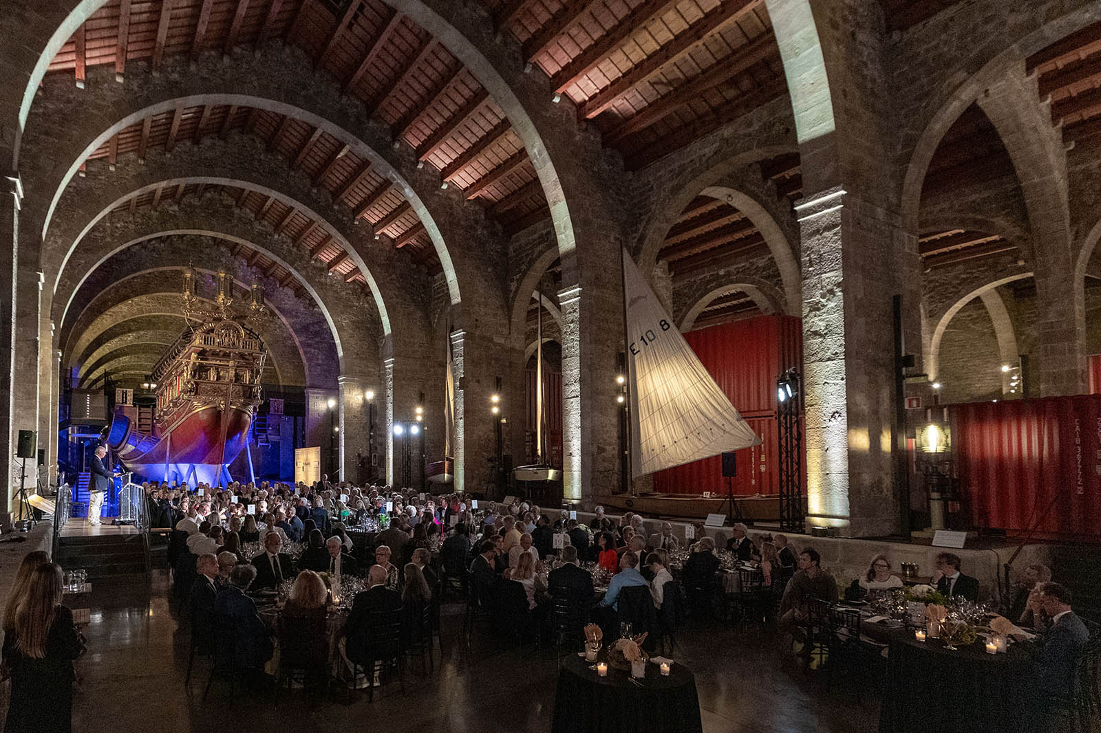 14 10 2024, Barcelona (ESP), Louis Vuitton 37th America's Cup, Final Match, Race Day 3, Hall Of Fame induction ceremony