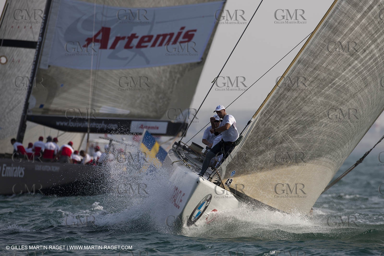15 11 2010 - Dubai (UAE) - Dubai Louis Vuitton Trophy -  BMW ORACLE Racing Vs Artemis