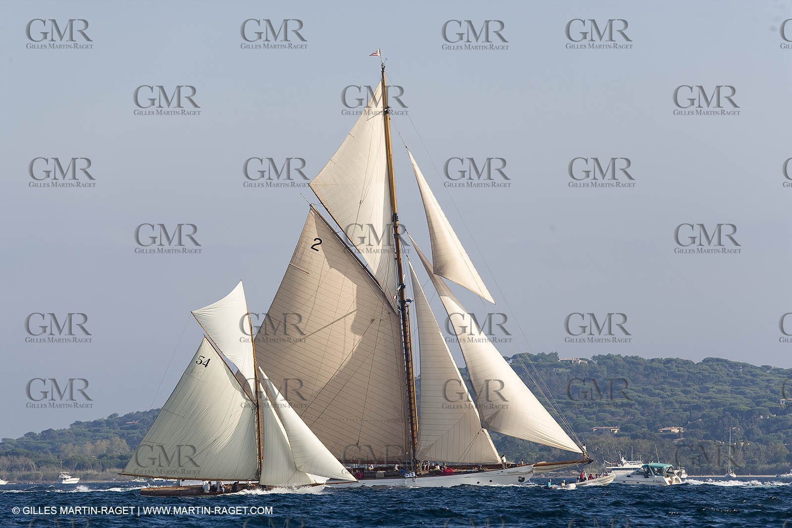 01 10 2006 - Saint Tropez (Fr) - Voiles de Saint Tropez 2006 - Yacht Club de France Cup