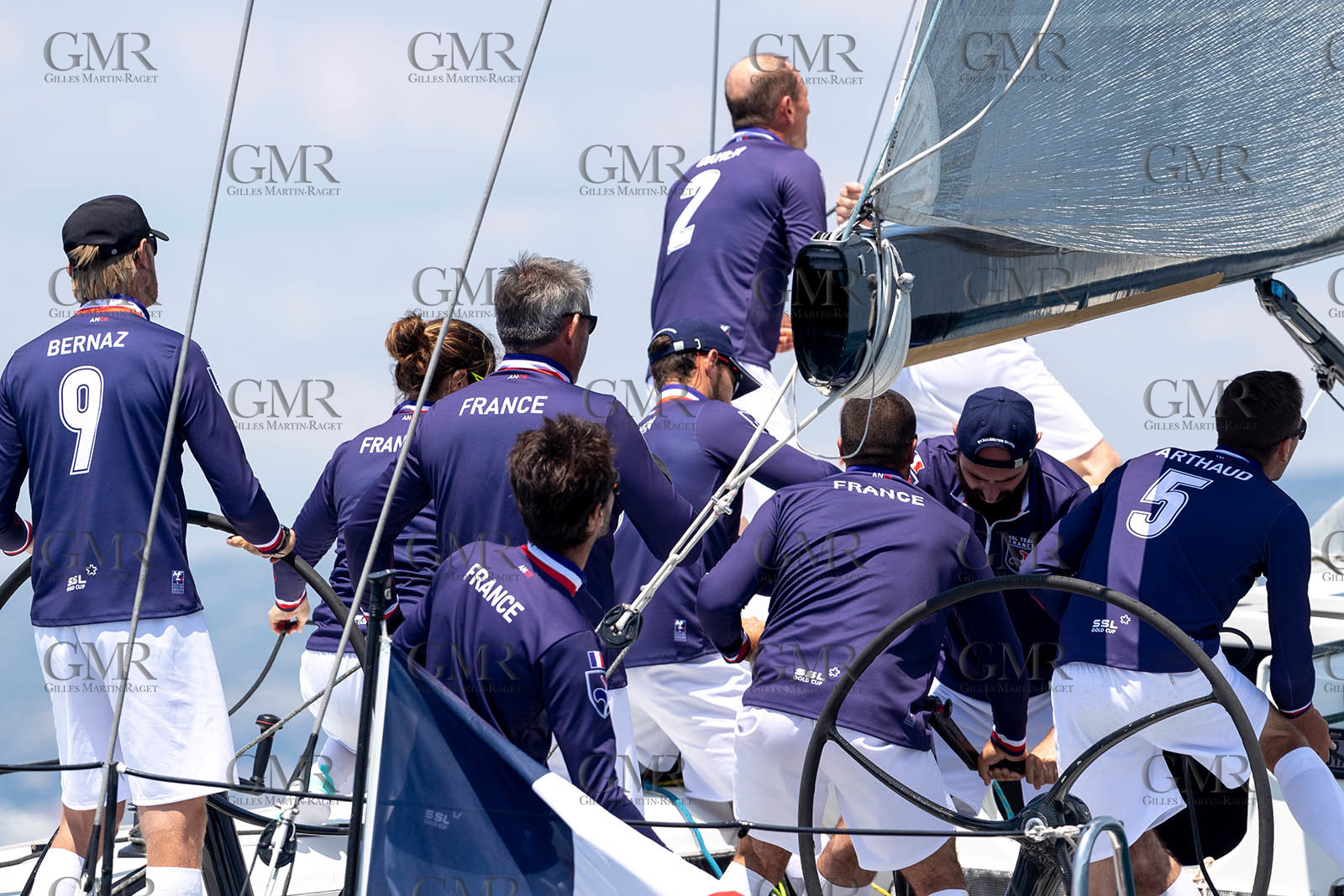 07 06 2021, Marseille (FRA,13), SSL Team France, Entraînement à bord de Tonerre de Glenn