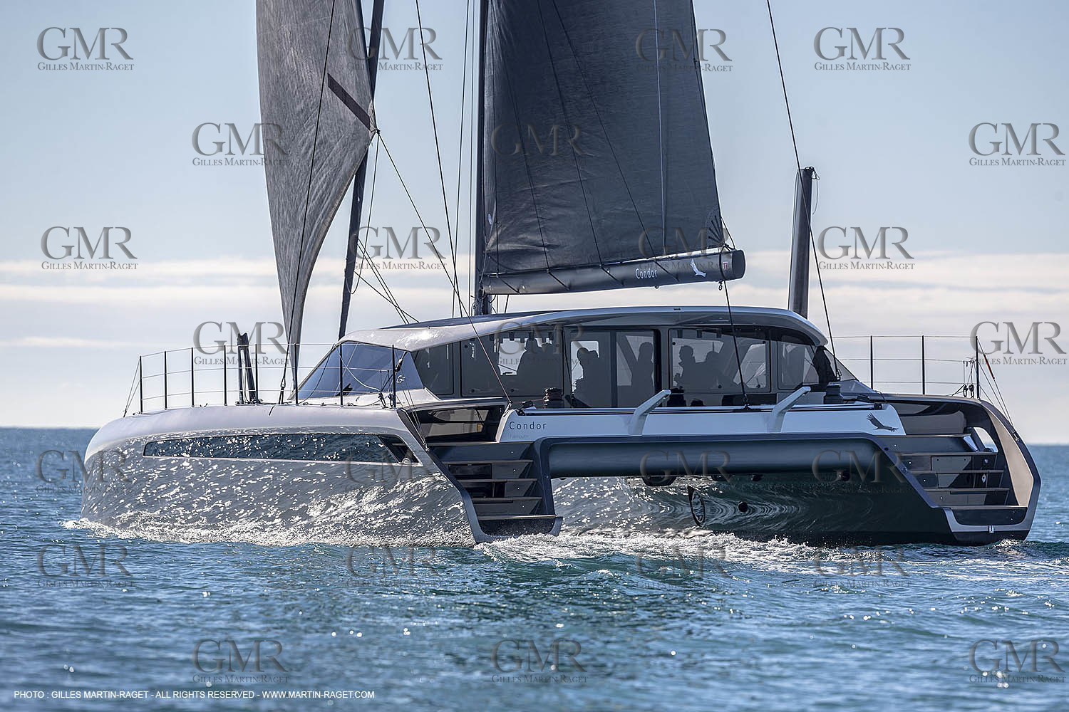 05 02 2019, La Grande Motte (FRA,34), Gunboat 68 sail testing  2