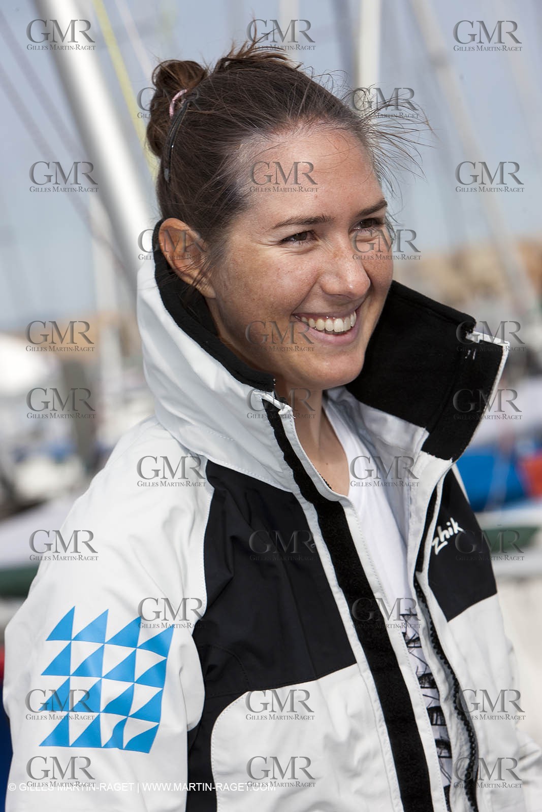 20 04 2010 - Hyères (FRA,83) - SOF 2010 - ZHIK Team - 470 fem -  Ingrid Petitjean - Nadège Douroux