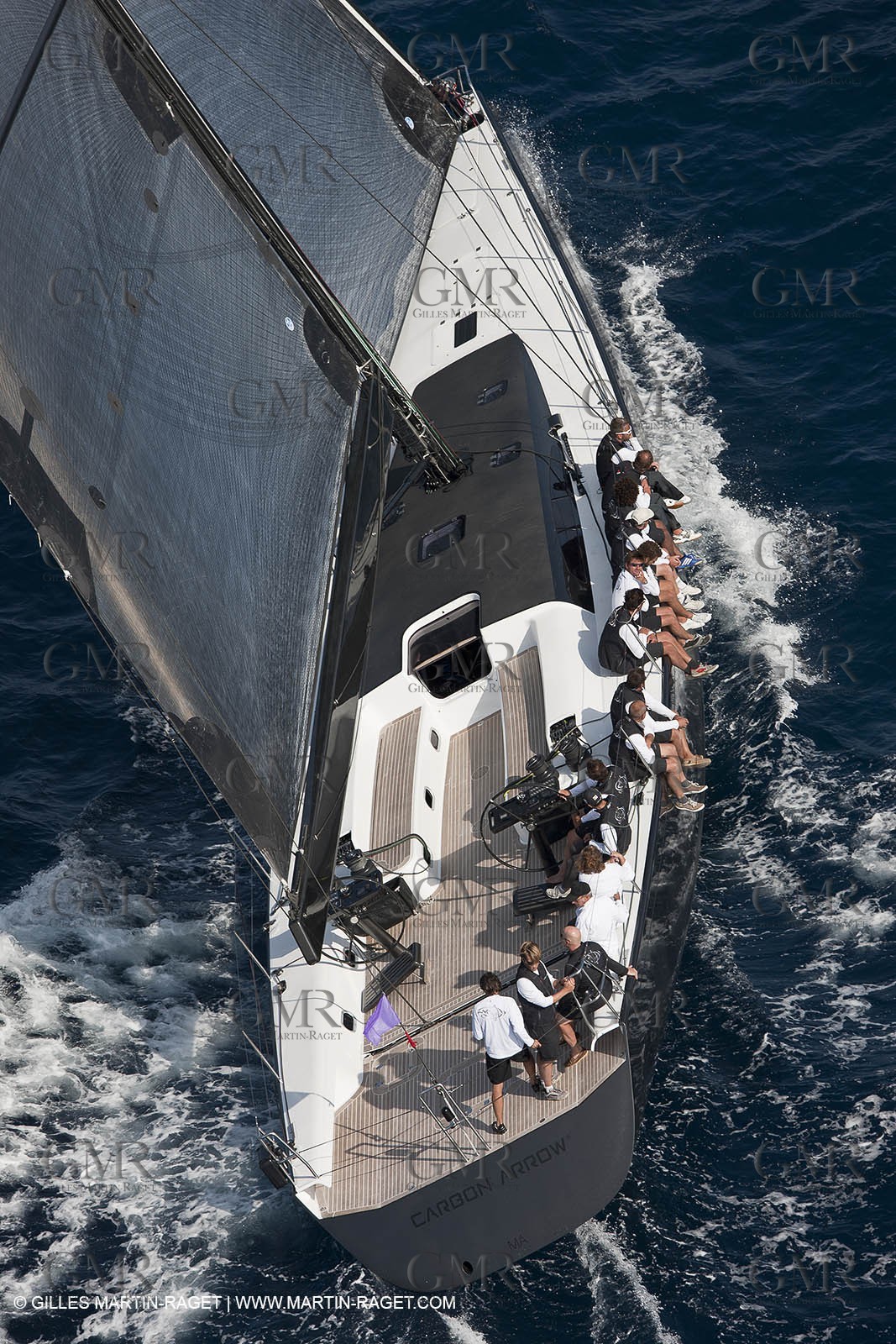 02 10 2010 - Saint Tropez (FRA,13) - Voiles de Saint Tropez 2010 - Carbon Arrow