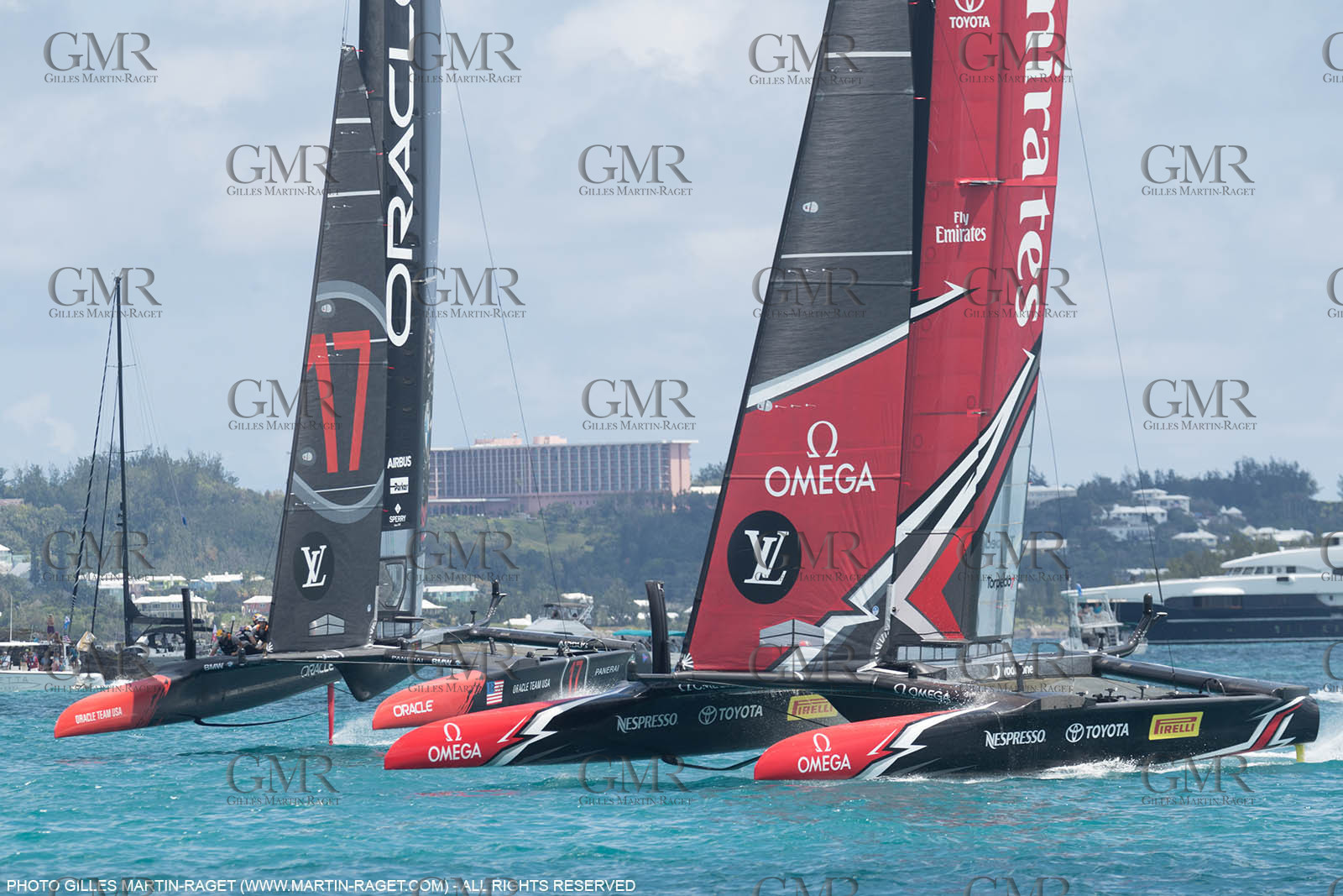 17 06 2017 - Bermuda (BDA) - 35th America's Cup 2017 - 35th America's Cup Match Presented by Louis Vuitton, Race day 1