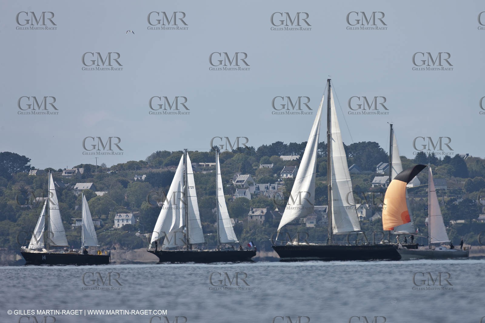 19 05 2010- Brest  - (FRA,56)  -  Les Pen Duick in Brest bay