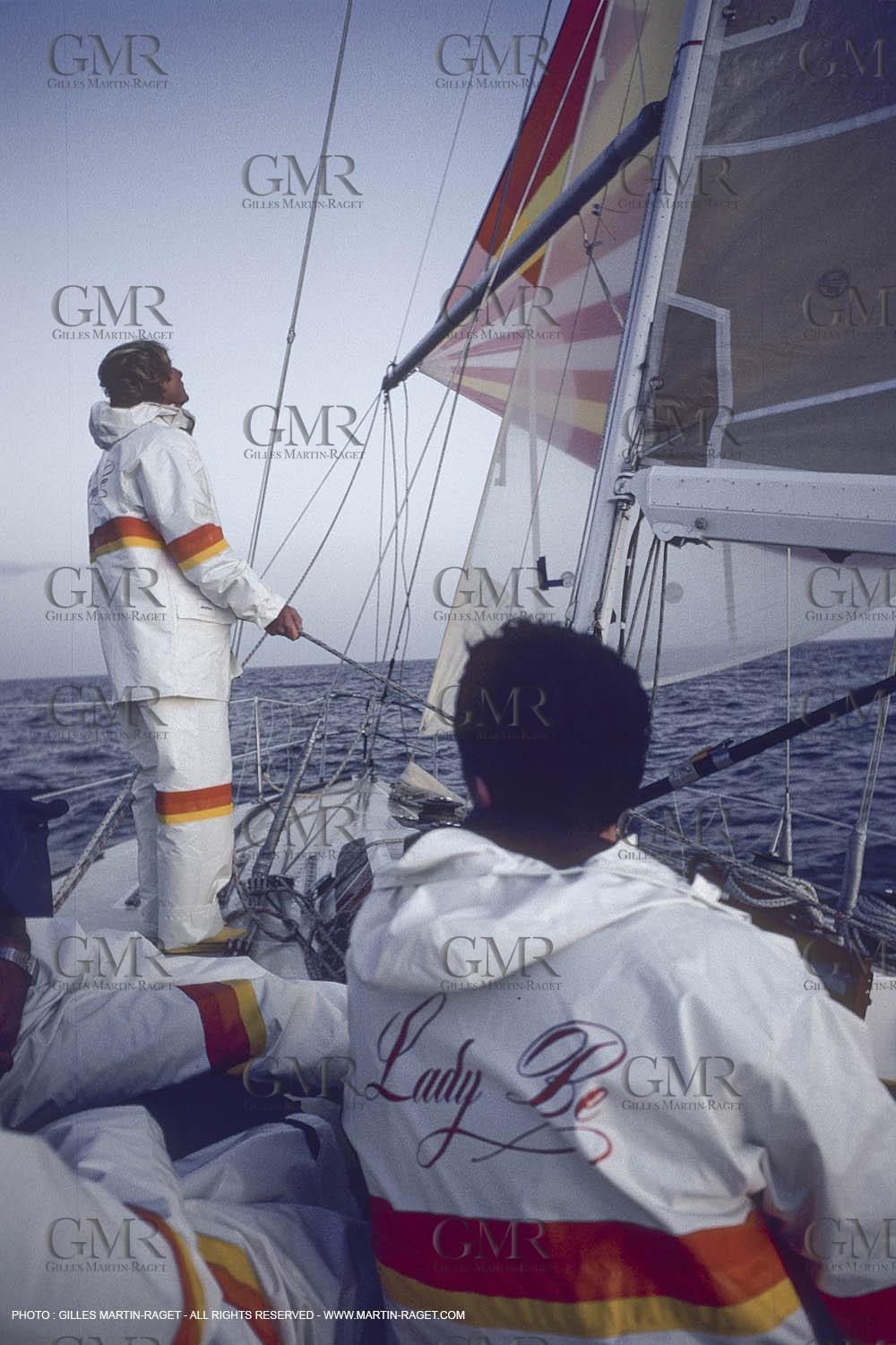 Sailing, yacht Racing, SORC 1981, Miami (FL), Onboard Lady B