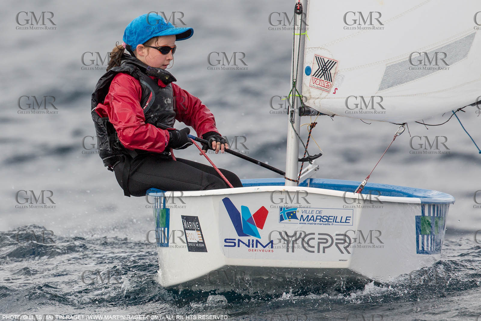 15 04 2016, Marseille (FRA,13), SNIM Dériveurs, Coupe Internationale de Printemps Optimist, Final Day
