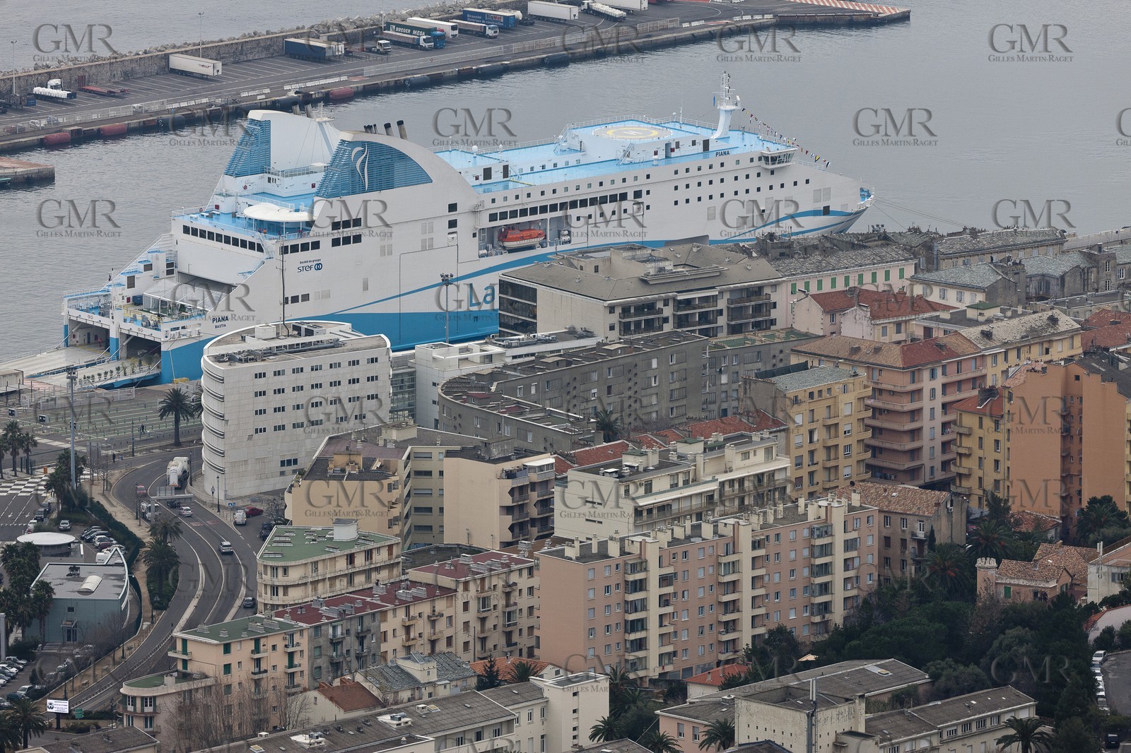 01-31-12   Marseilles (FRA,13) Bastia (FRA,Corsica)   Launching cruising trip and Christening ceremony of PIANA, last ferry ship from La Meridionale