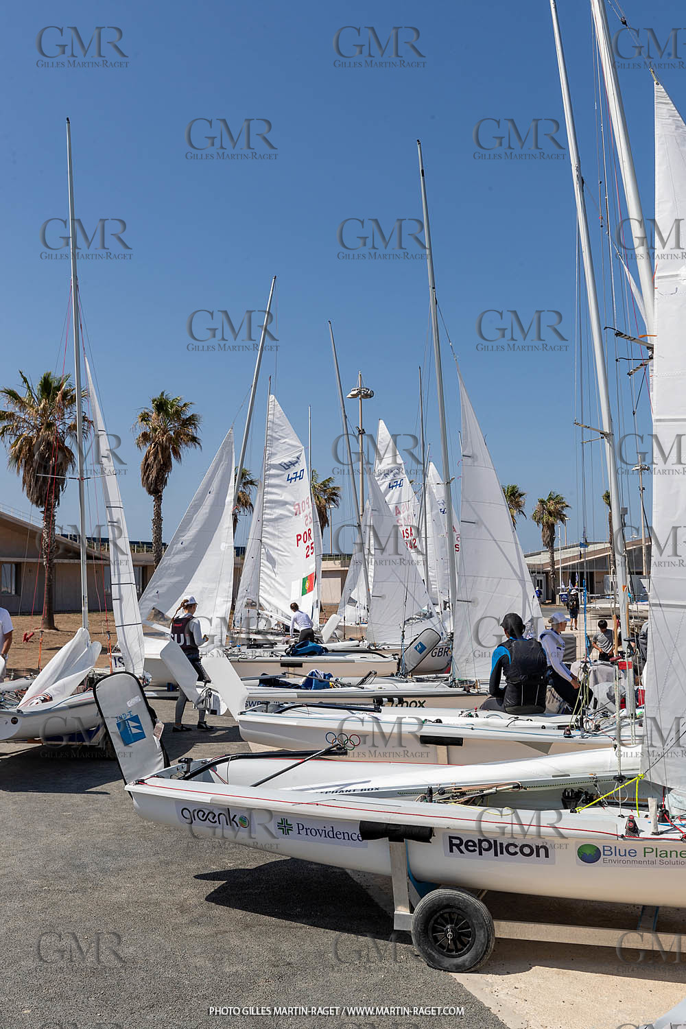 09 07 2023, Marseille (FRA), Paris 2024 Sailing Test Event, Race Day 1,