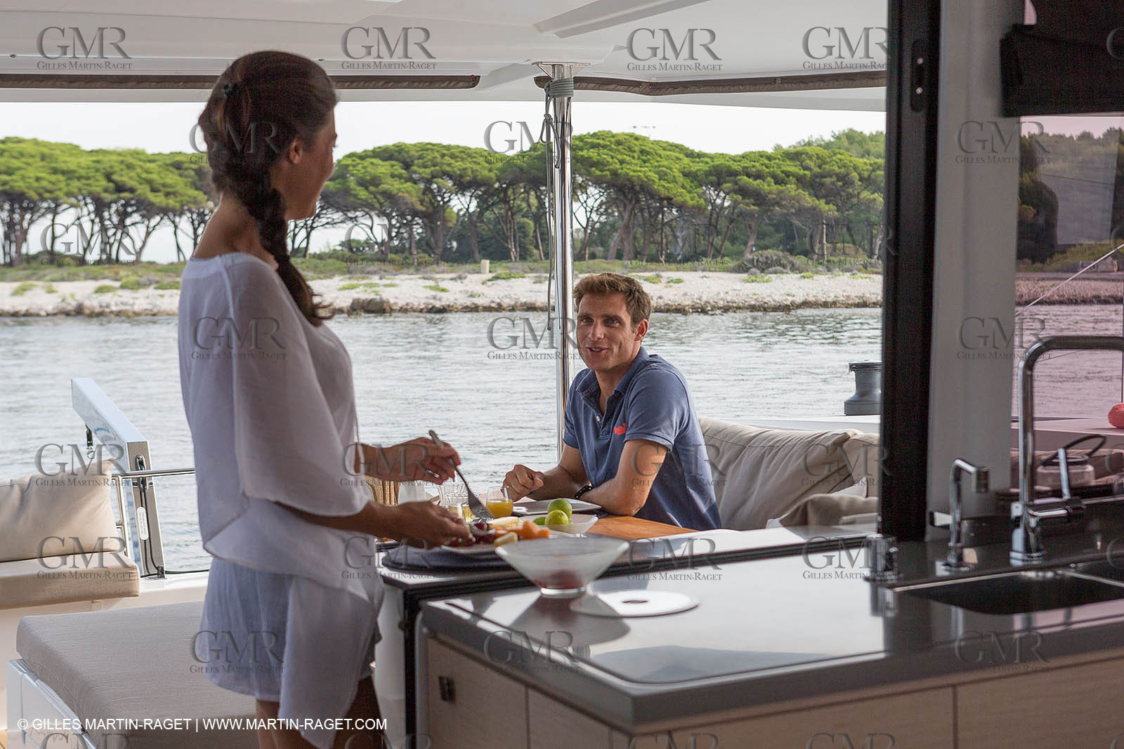 12 09 2016, Cannes (FRA,06), Chantier Fountaine-Pajot, Helia 44