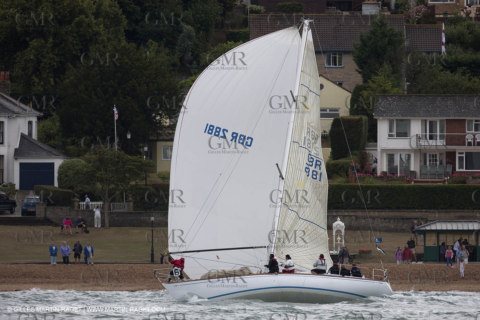 04 08 2010 - Cowes (UK, IOW) - The 1851 Cup -  BMW ORACLE Racing - Day 2
