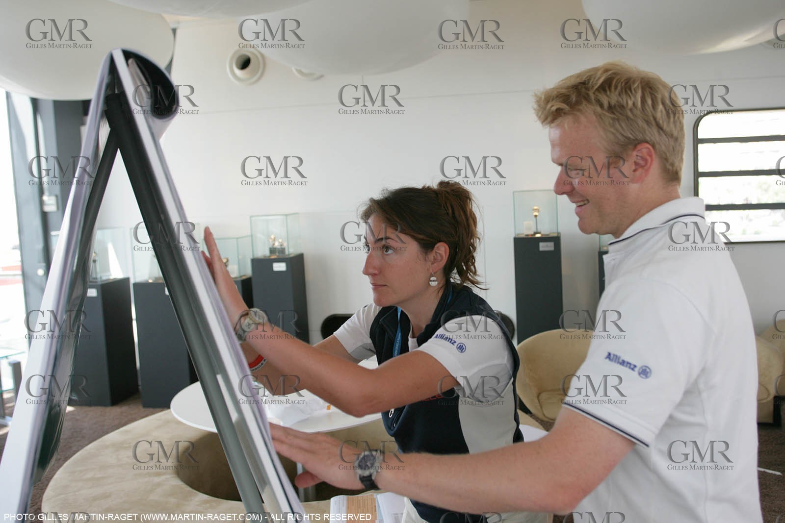 09 05 2007-Valencia (Spain)- 32nd America's Cup - Louis Vuitton Cup - RR2 - Day 10 - BMW ORACLE Racing