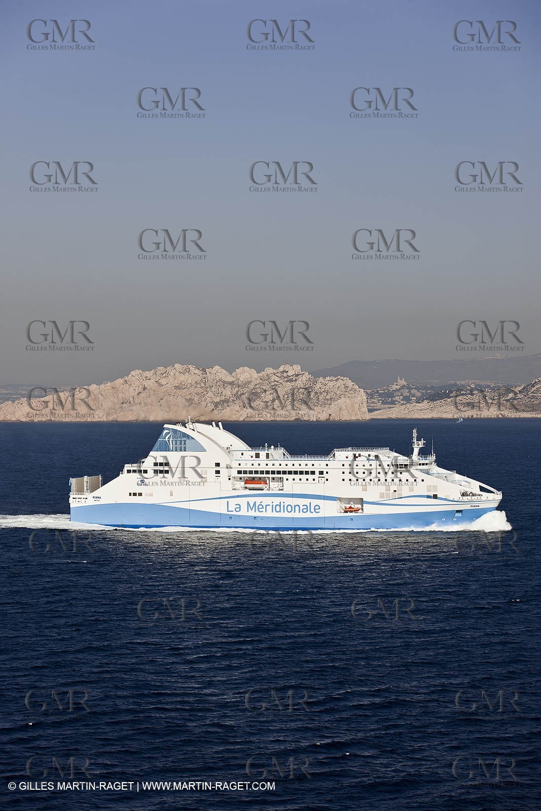 14 01 2012 - Marseille (FRA,13) - La Meridionale shipping company - the Piana off Marseille and the Calanques