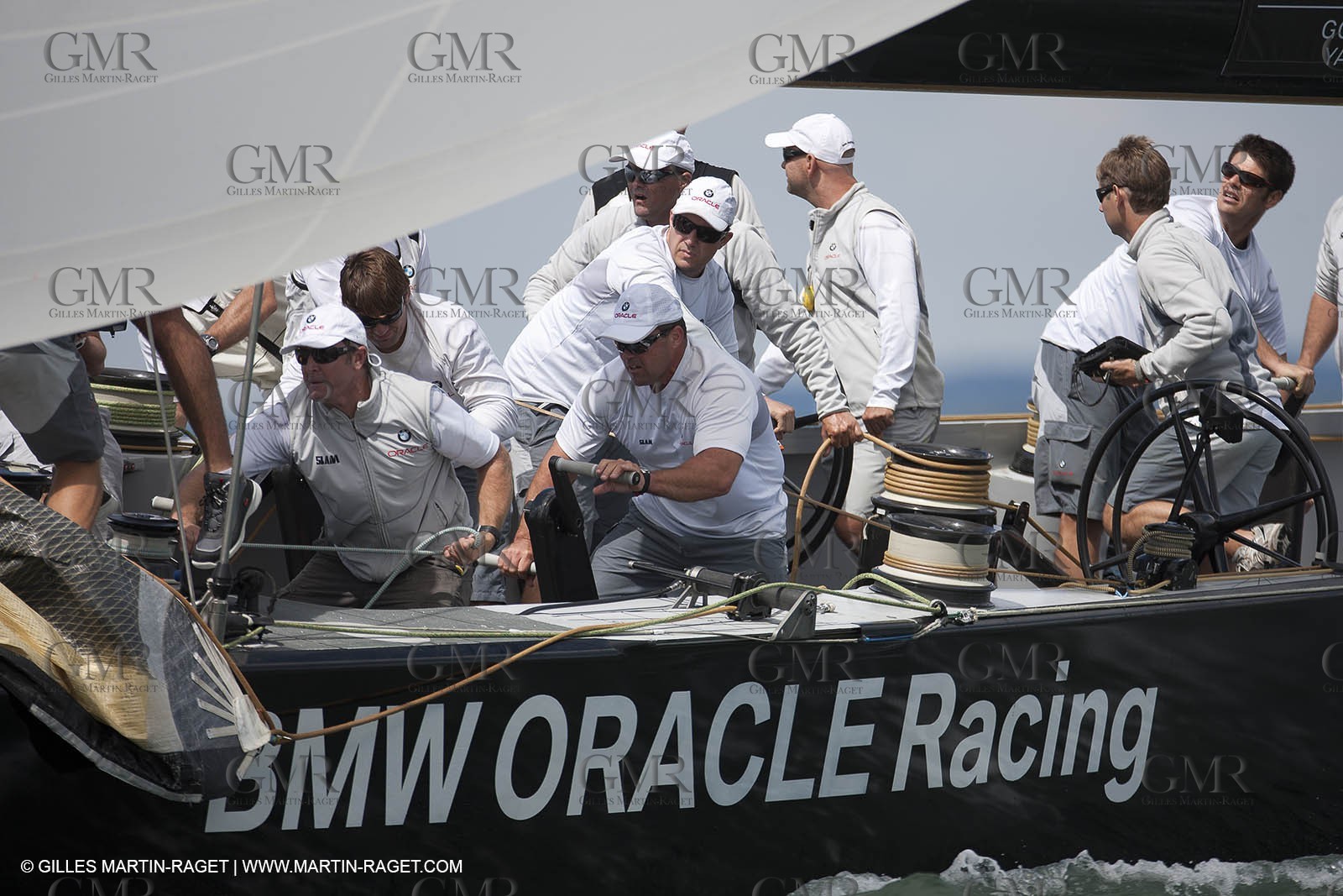 02 08 2010 - Cowes (UK, IOW) - The 1851 Cup -  BMW ORACLE Racing - Training Day.