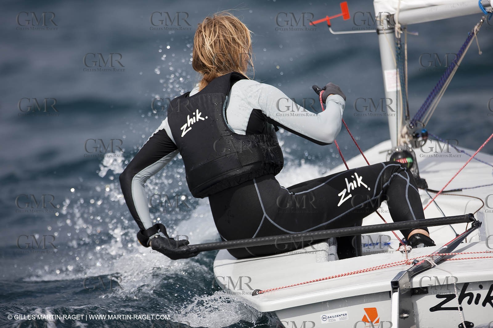 20 04 2010 - Hyères (FRA,83) - SOF 2010 - ZHIK Team - Laser femmes - Marit Bouwmeester