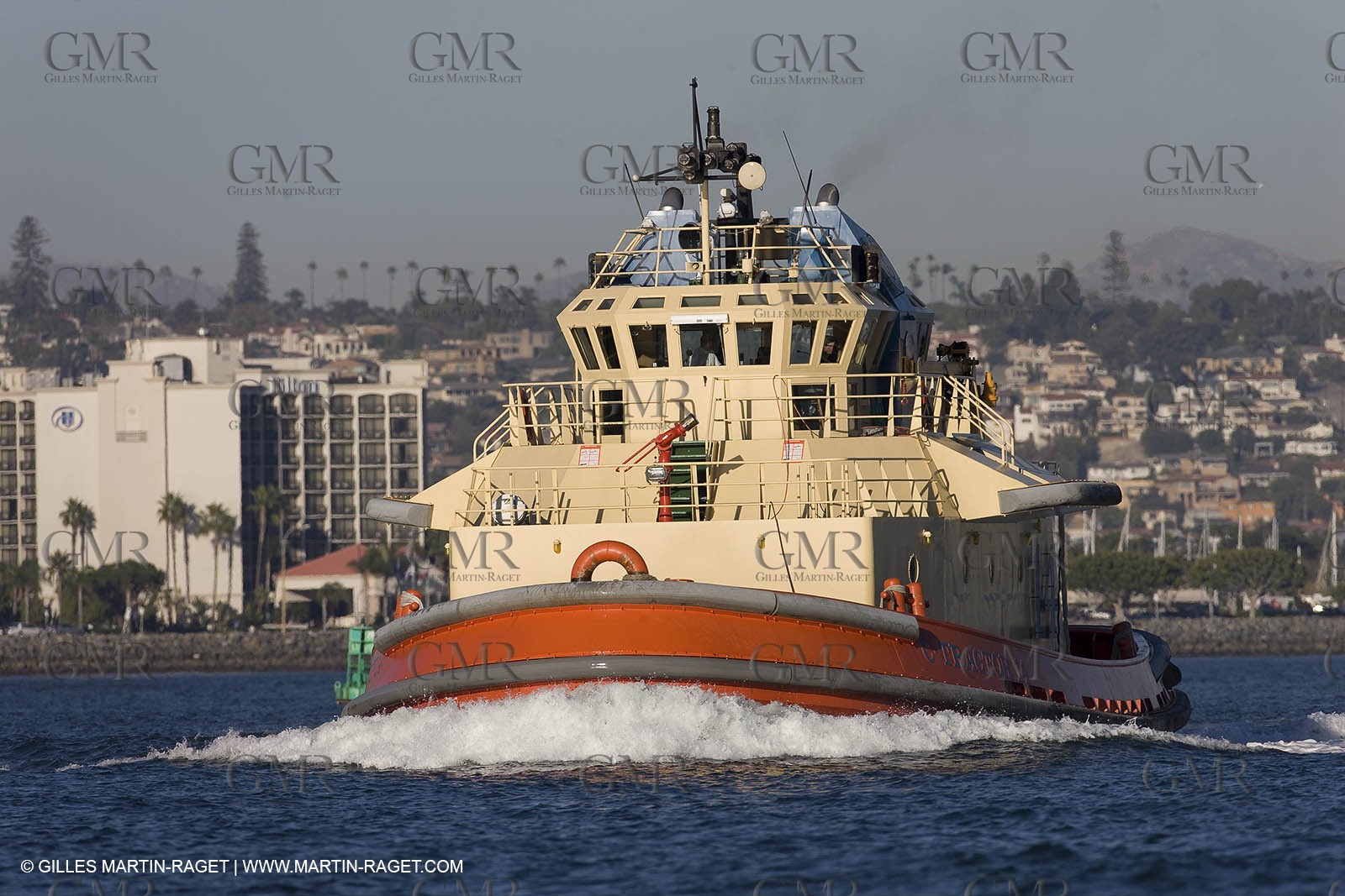14 11 2008 - San Diego (CA, USA) - America's Cup - BMW ORACLE Racing - 90 ft trimaran sea trials - San Diego
