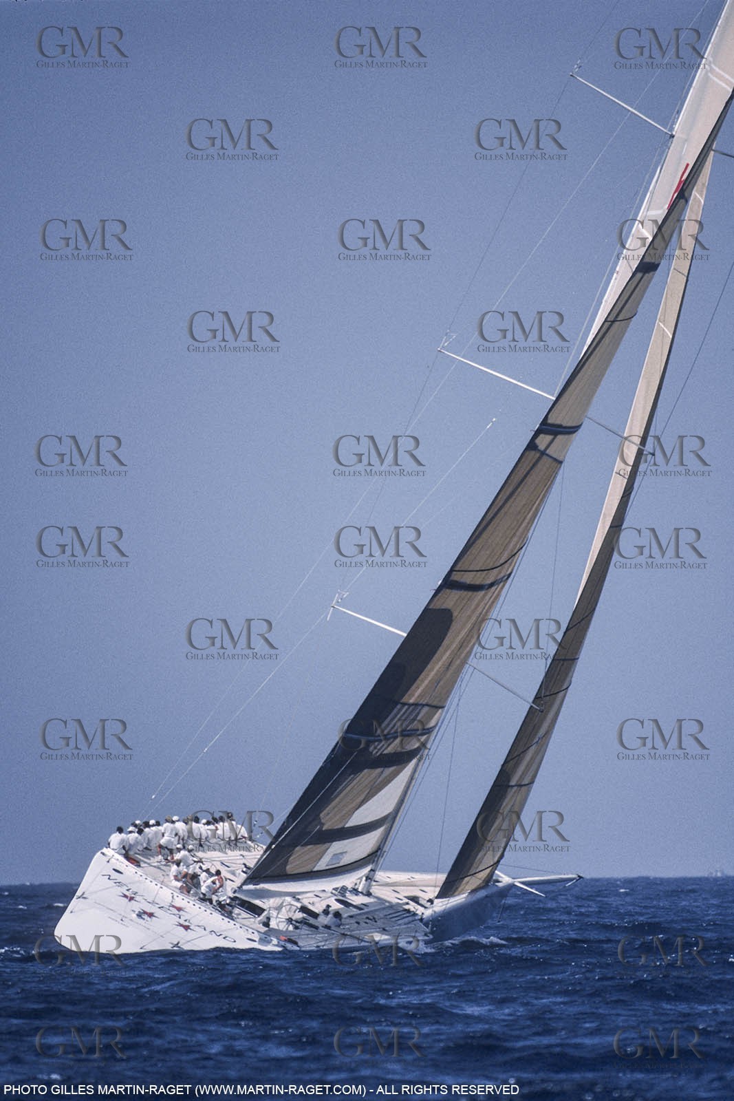 Sailing, Yacht Racing, America's Cup XXVII, San Diego (USA,CA) 1988, Stars & Stripes Vs New Zealand