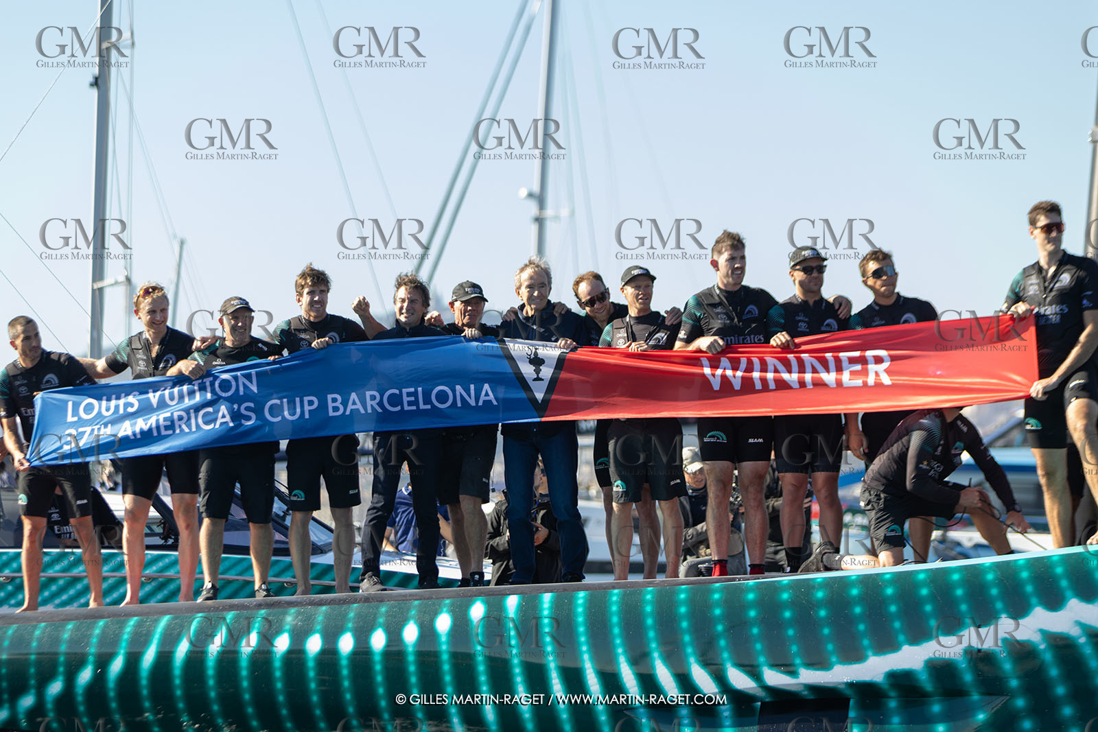 19 10 2024, Barcelona (ESP), Louis Vuitton 37th America's Cup, Final Match, Race Day 6