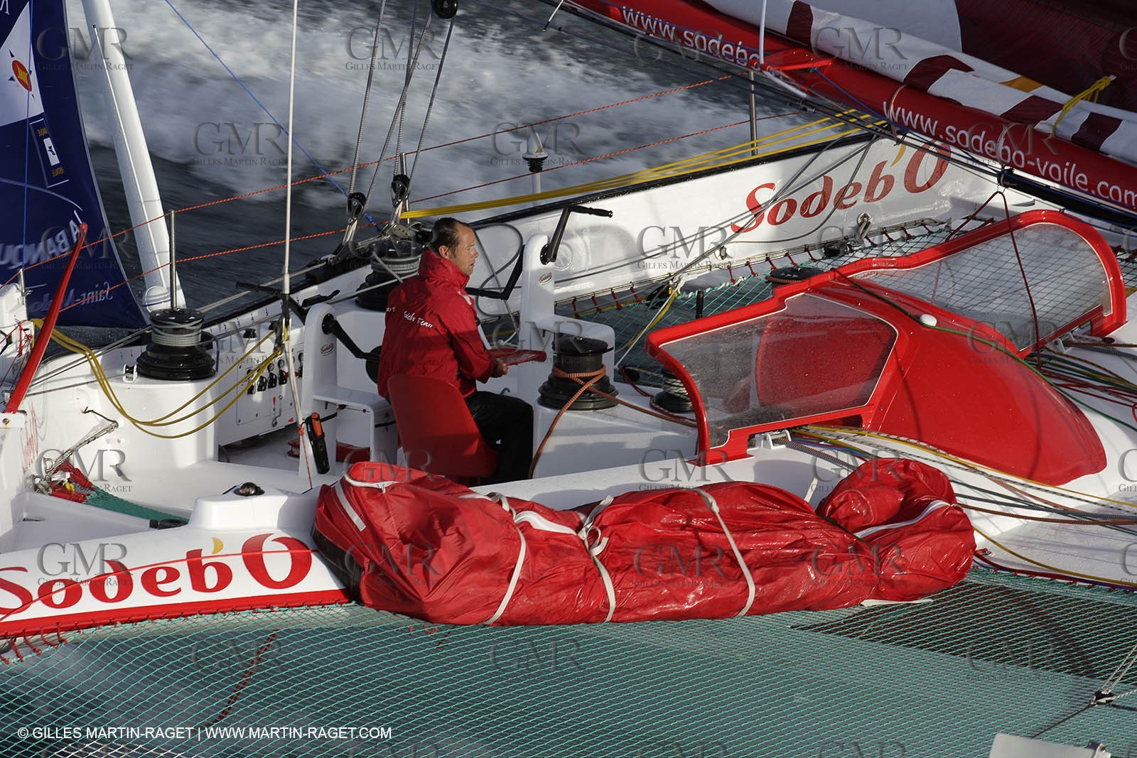 11 10 2006 -Lorient (FRA) -  Multis Orma - Entraînements Sodebo (Thomas Coville) Route du Rhum 2006