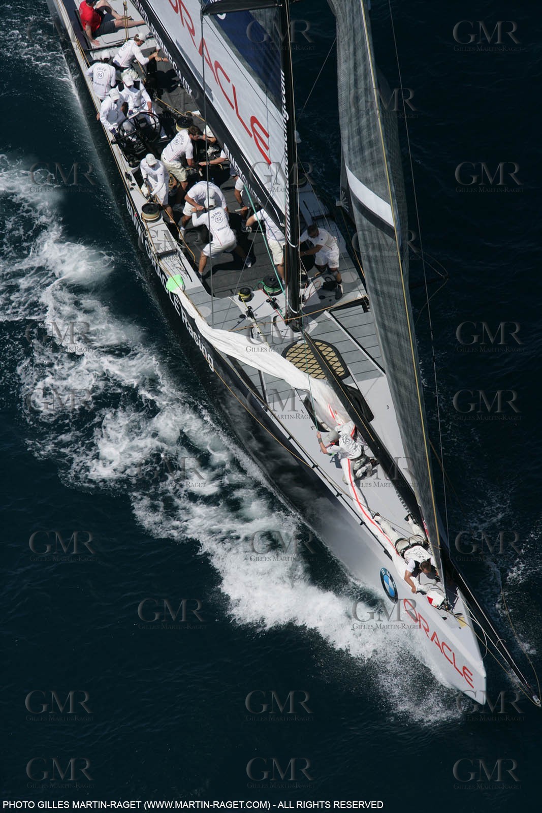 09 05 2007-Valencia (Spain)- 32nd America's Cup - Louis Vuitton Cup - RR2 - Day 11 - BMW ORACLE Racing