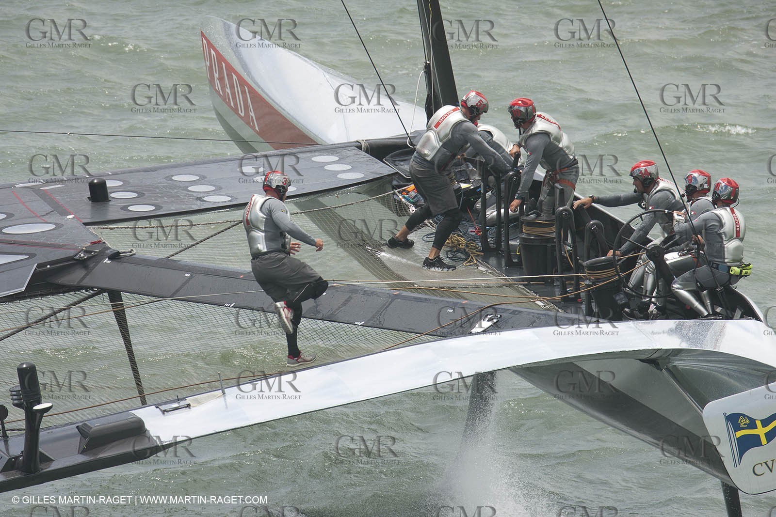 10 07 2013 - San Francisco (USA,CA) - 34th America's Cup - Louis Vuitton Cup - Round Robin - Race Day 3 - Luna Rossa Vs Artemis (DNS)