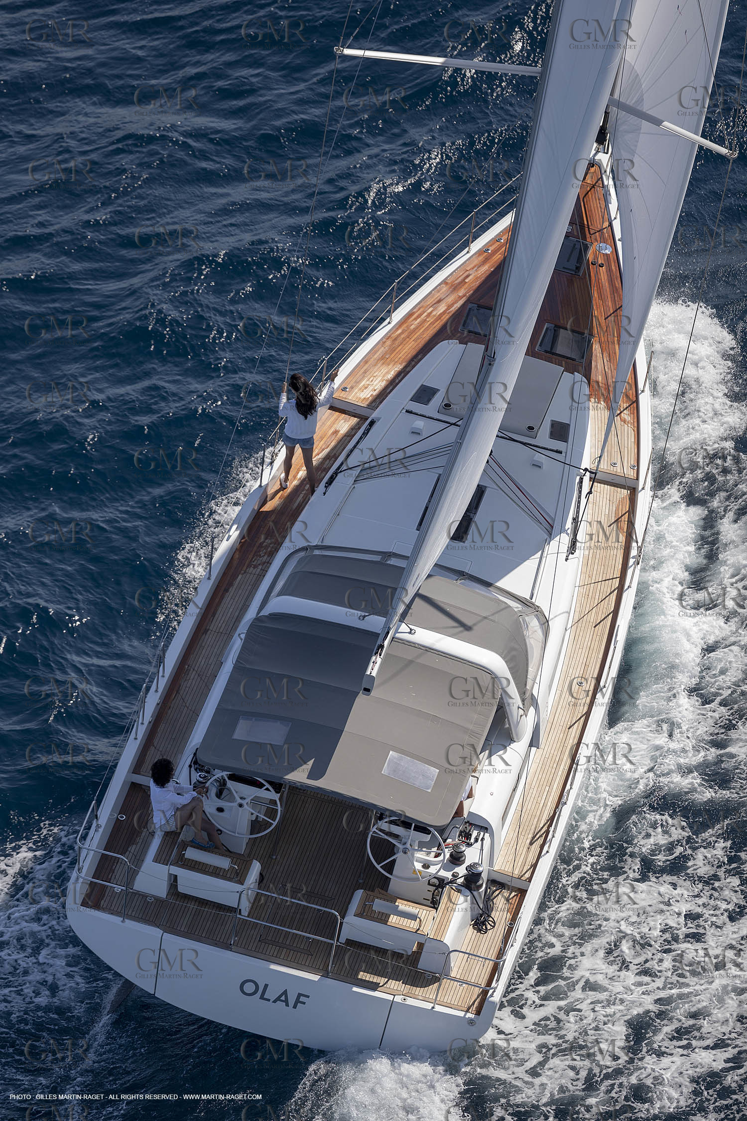 07 07 2020, Marseille (FRA,13) Beneteau Oceanis Yacht 54