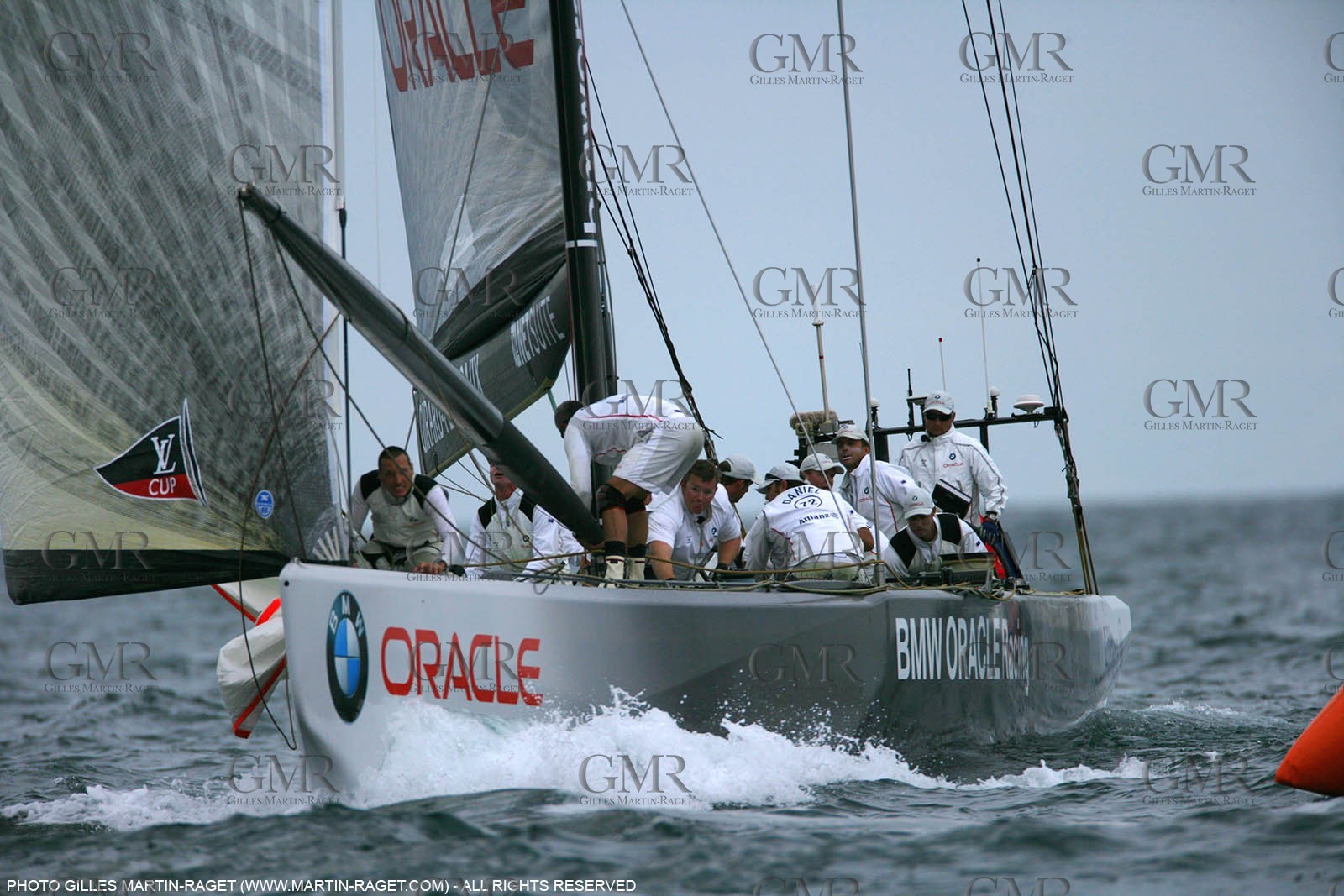 2 05 2007-Valencia (Spain)- 32nd America's Cup - Louis Vuitton Cup - RR2 - Day 4 - BMW ORACLE Racing