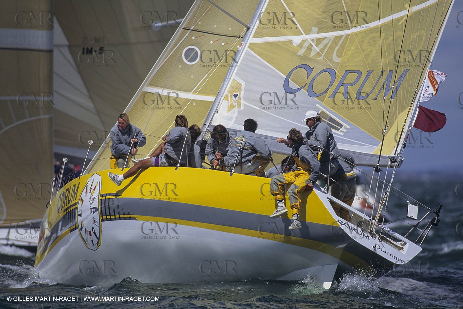 Sailing, Yacht Racing, Admiral's Cup, Cowes Week, Corum Sailing Team
