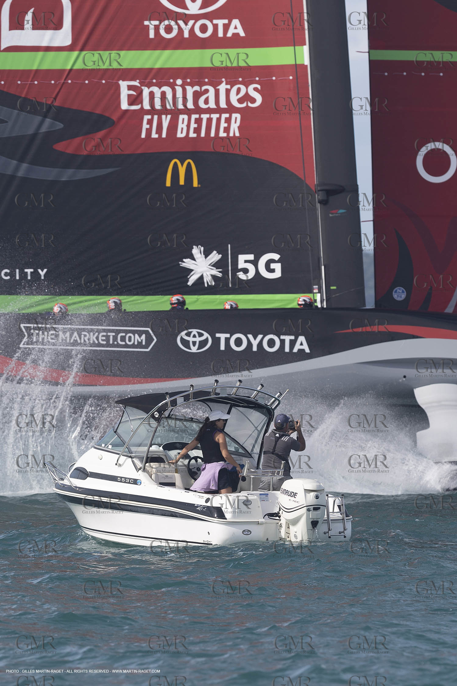 08 12 2020 - Auckland (NZL) - 36th America's Cup - Practice Sessions - Day 1