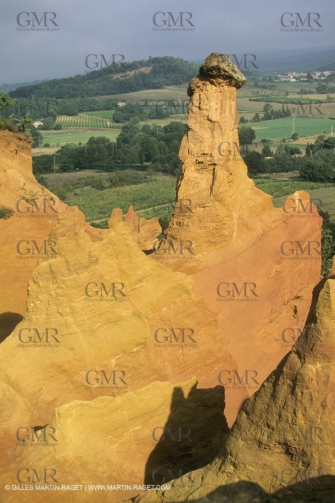 France, Provence, Ocres du Luberon