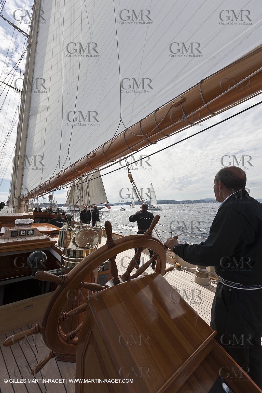 30 09 2010 - SainTropez (FRA,13) - Voiles de Saint Tropez 2010 - onboard Atlantic