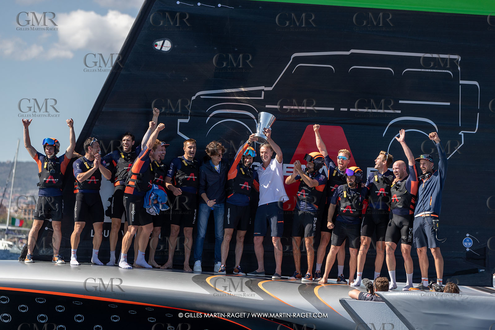 04 10 2024, Barcelona (ESP), 37th America's Cup, Louis Vuitton Cup Final, Race Day 7