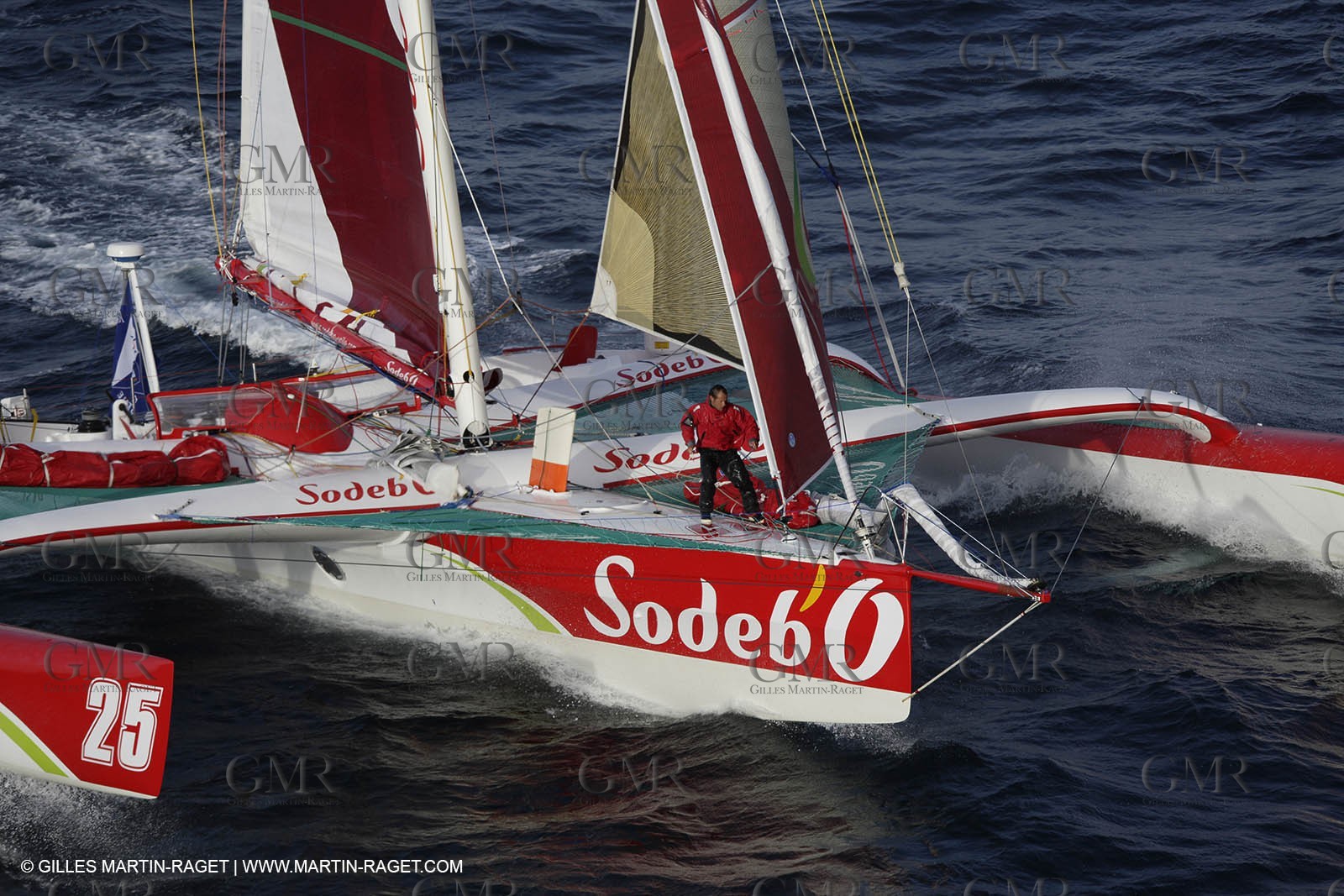 11 10 2008  -Lorient (FRA)  -  Multis Orma - Sodebo (Thomas Coville) - Route du Rhum 2006 training