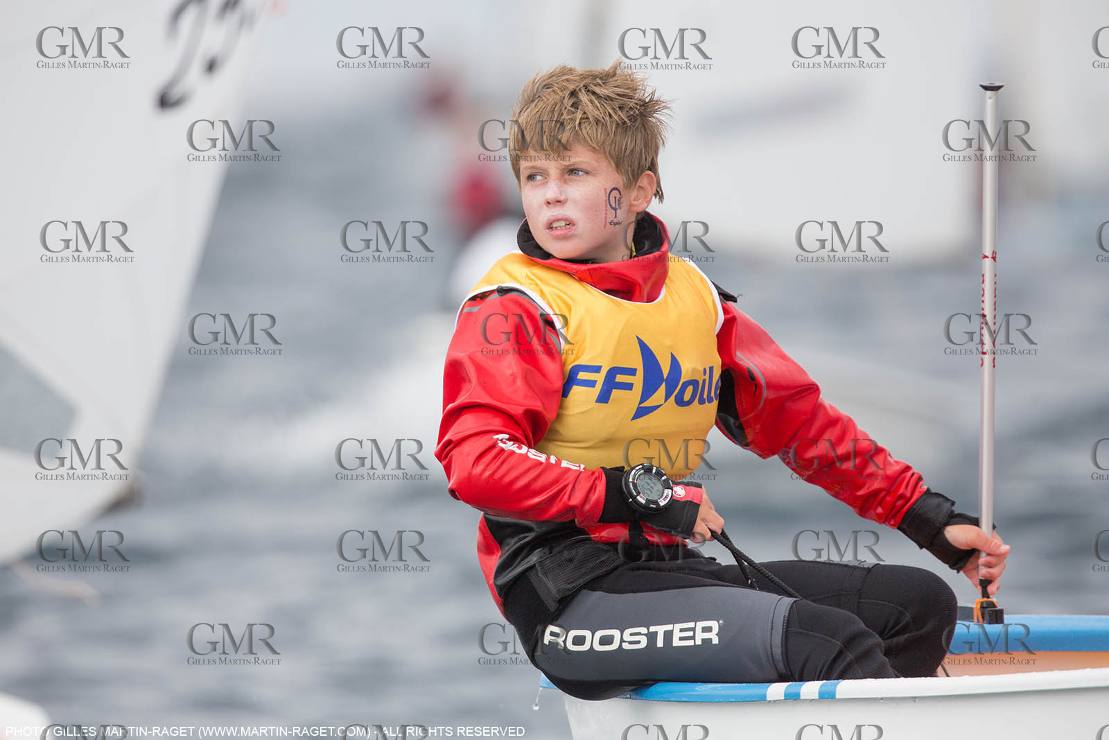 15 04 2016, Marseille (FRA,13), SNIM Dériveurs, Coupe Internationale de Printemps Optimist, Final Day