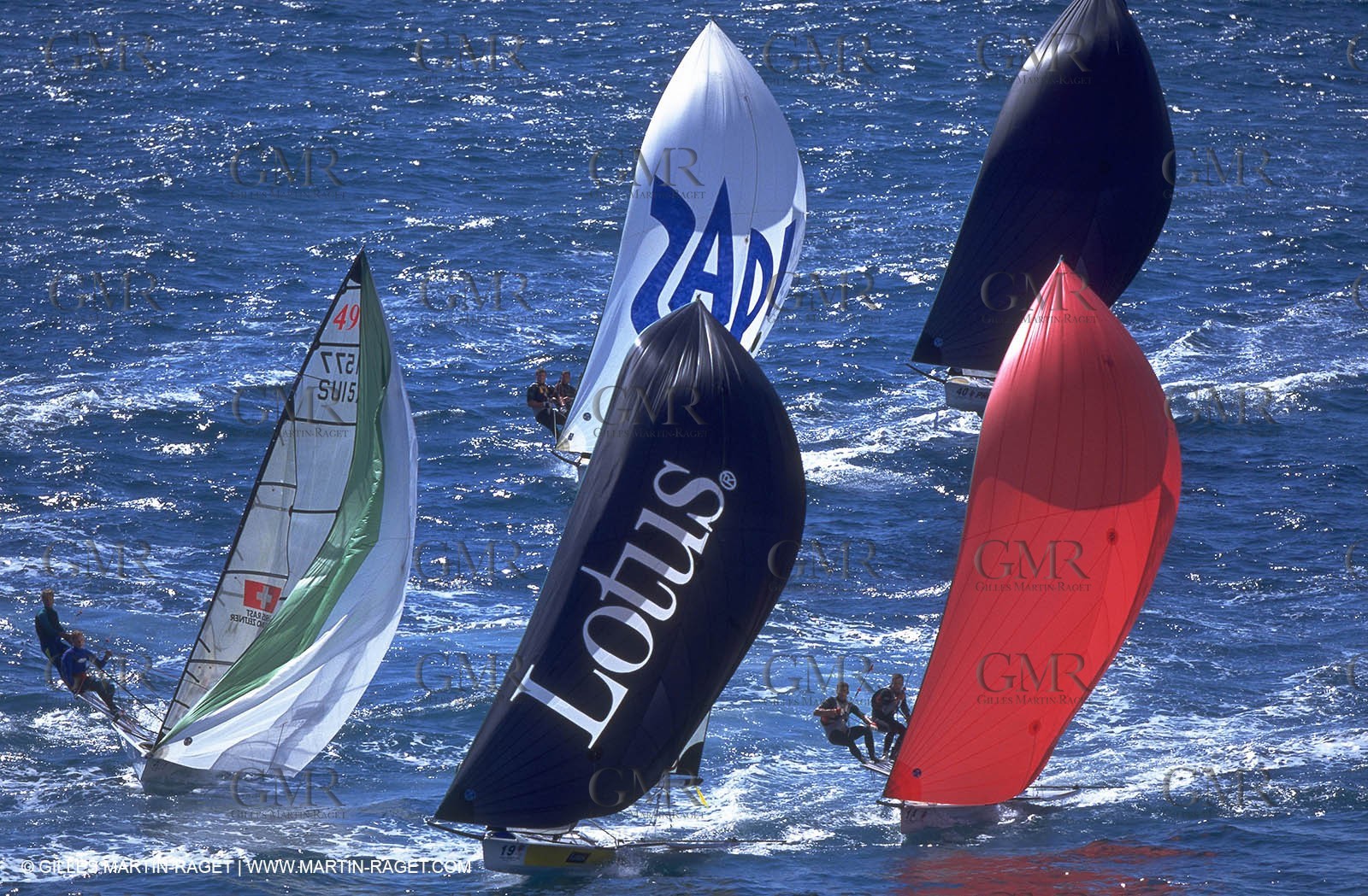 descente sous spi