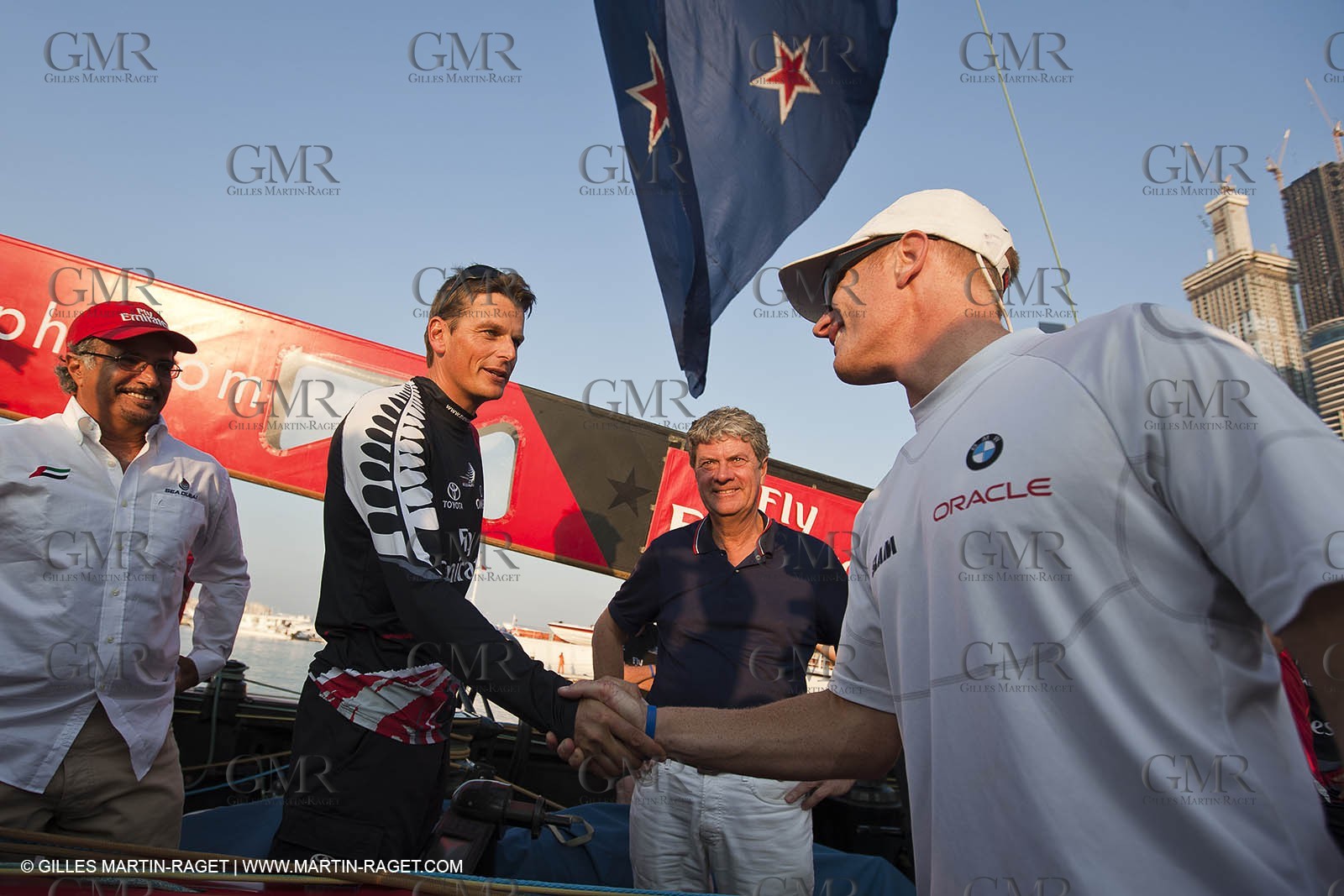 21 11 2010 - Dubai (UAE) - Dubai Louis Vuitton Trophy -  Round 2 - BMW ORACLE Racingg Vs Emirates Team New Zealand