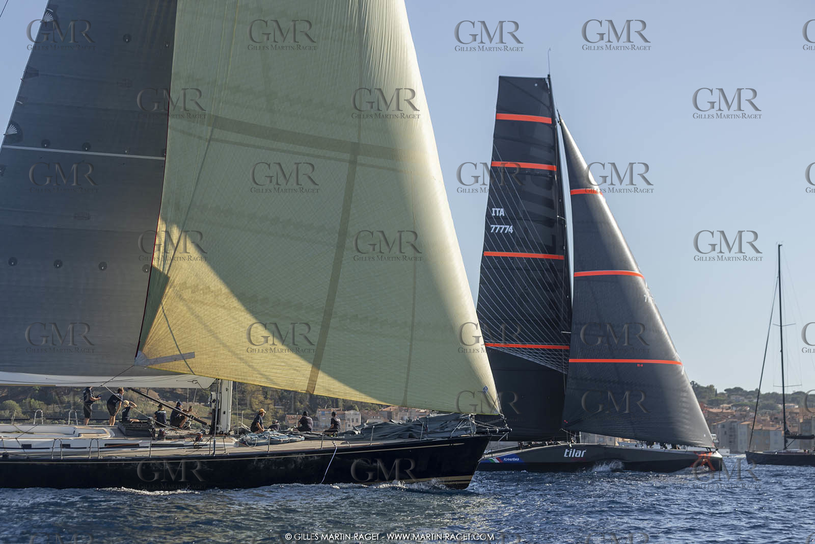 02 10 2022, Saint-Tropez (FRA,83), Voiles de Saint-Tropez 2022,  semaine des maxis, Race 1