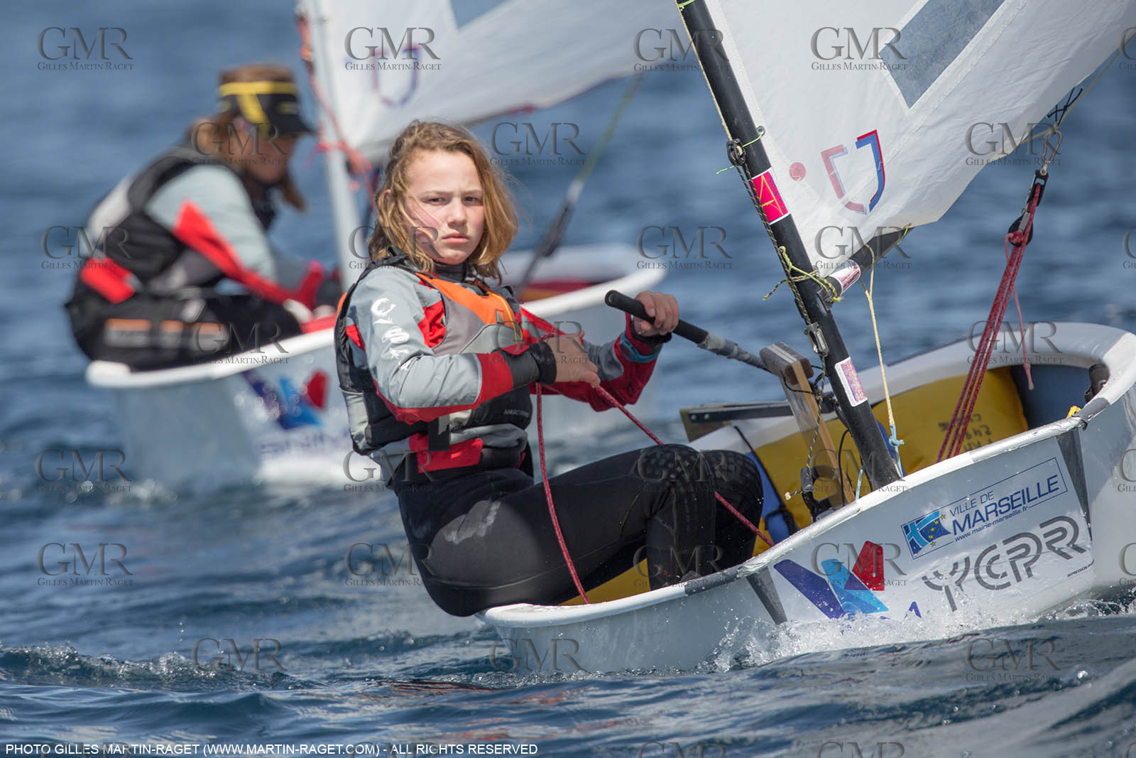 14 04 2016, Marseille (FRA,13), SNIM Dériveurs, Coupe Internationale de Printemps Optimist, Day 4