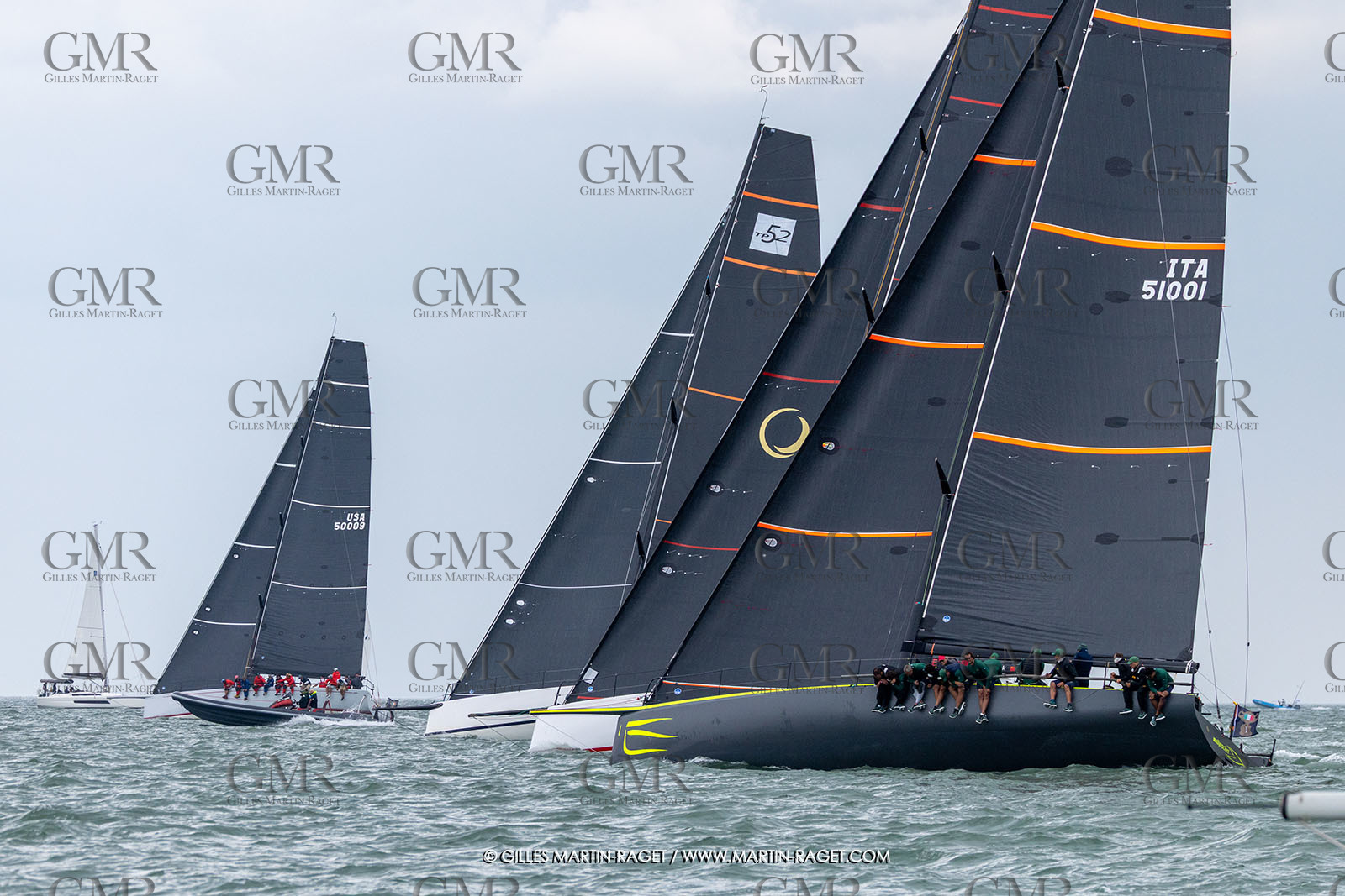 24 07 2025, Cowes (UK, IOW), Admiral's Cup 2025, Inshore races 3 & 4, Django WR51, Yacht Club Costa Smeralda (ITA)