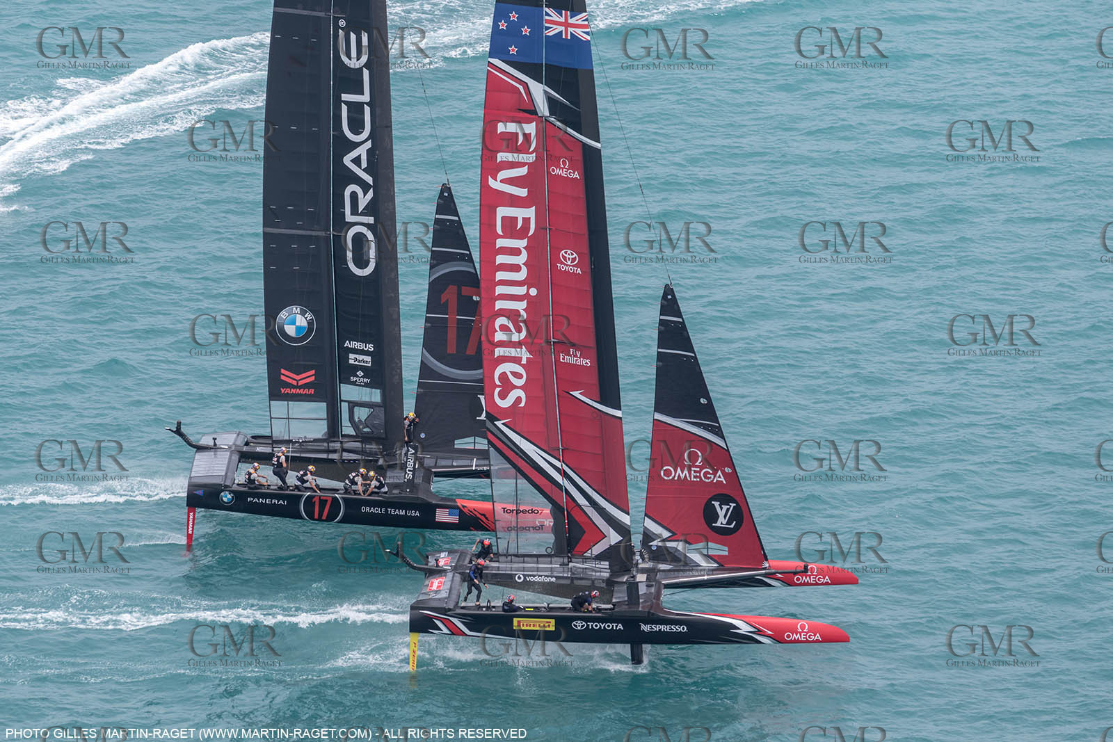 03 06 2017 - Bermuda (BDA) - 35th America's Cup Bermuda 2017 - Louis Vuitton America's Cup Qualifiers, Day 8