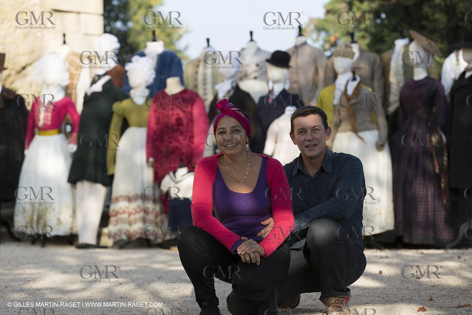 31 10 2013 - Ansouis (FRA,84) - Ansouis castle - Costumes of the exhibit Men costumes