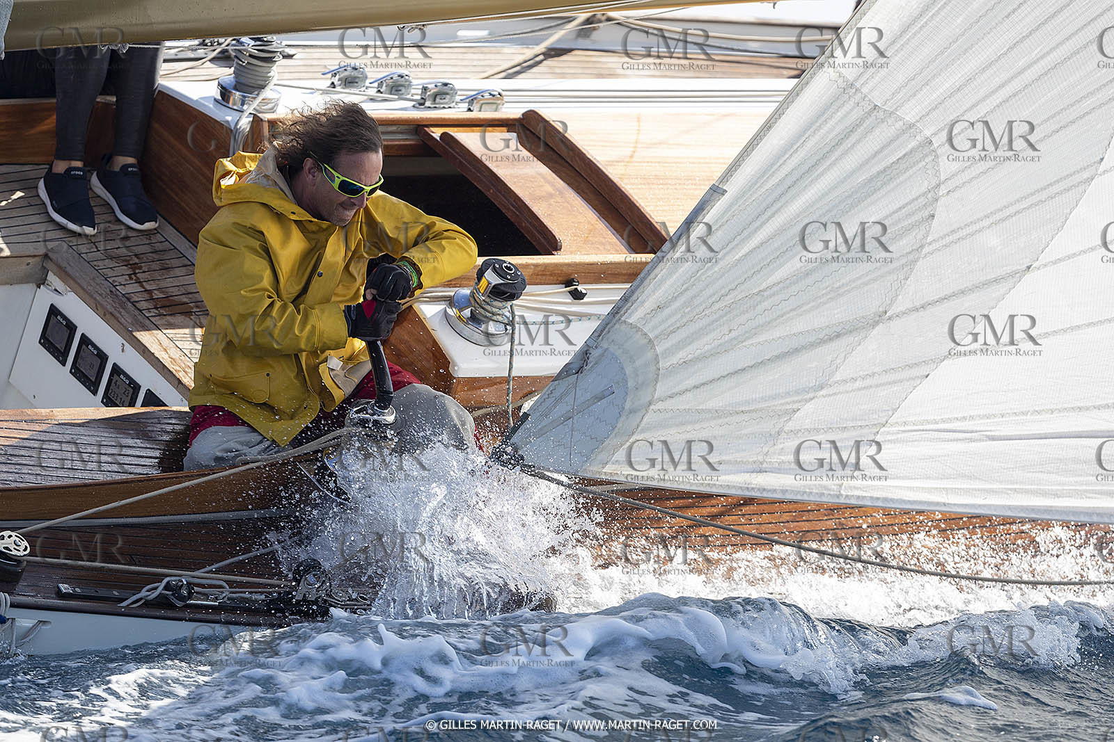 25 09 2022, Saint-Tropez (FRA, 83), Les Voiles de Saint-Tropez 2022, Arrivée des bateaux et de la Coupe d'Automne du Yacht Club de France