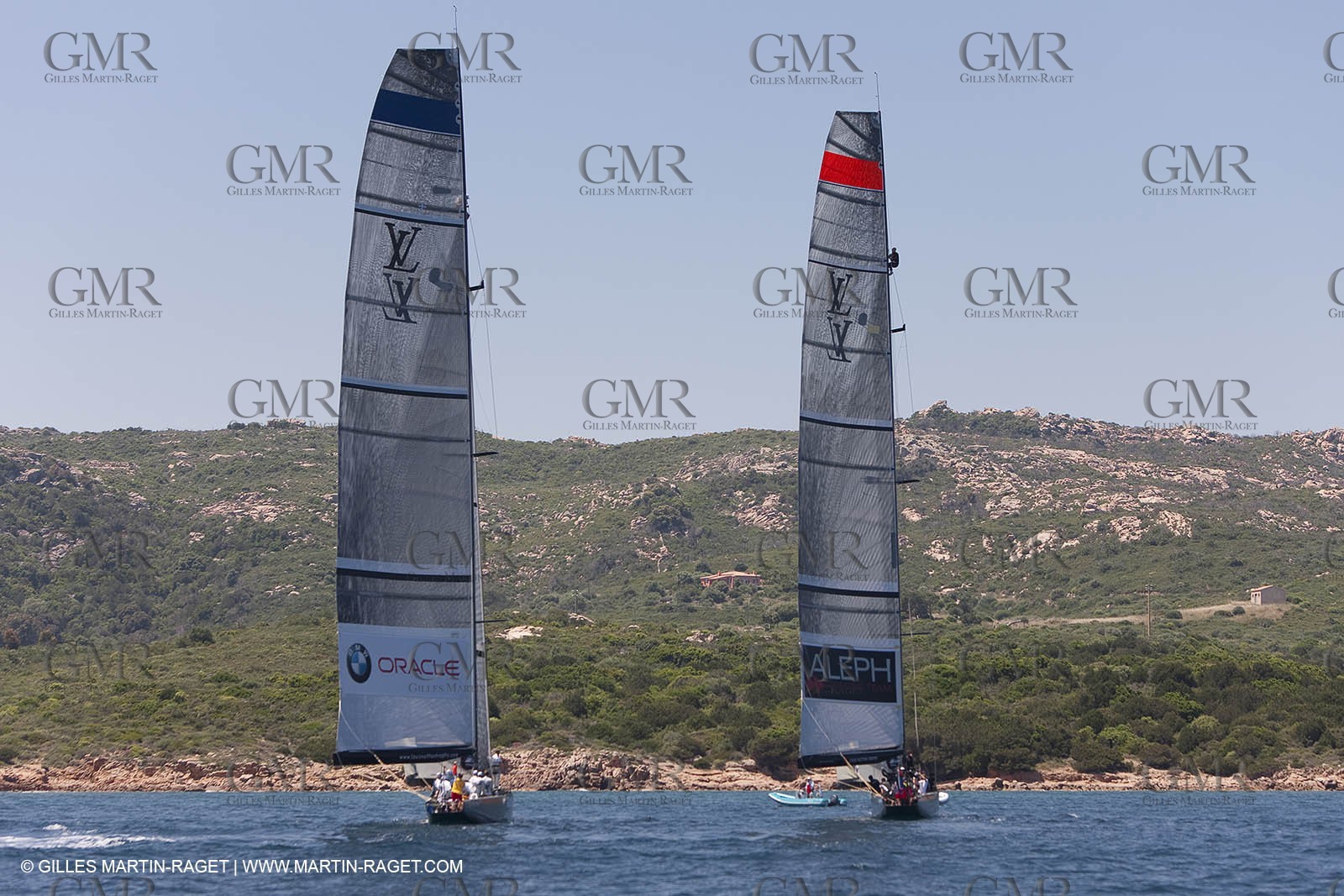 23 05 2010 - La Maddalena (ITA, Sardinia) Louis Vuitton Trophy - BMW ORACLE Racing - Racing Day 2